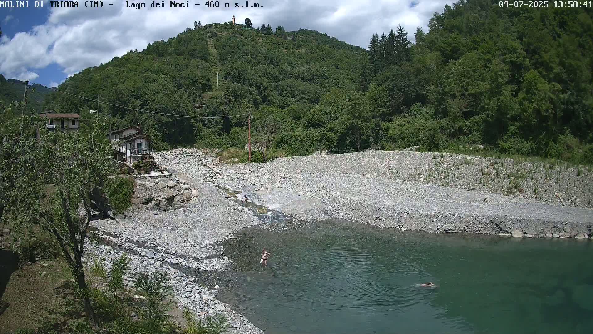 Molini di Triora , Lake Lago dei Noci  Live Cam - Liguria, Italy
