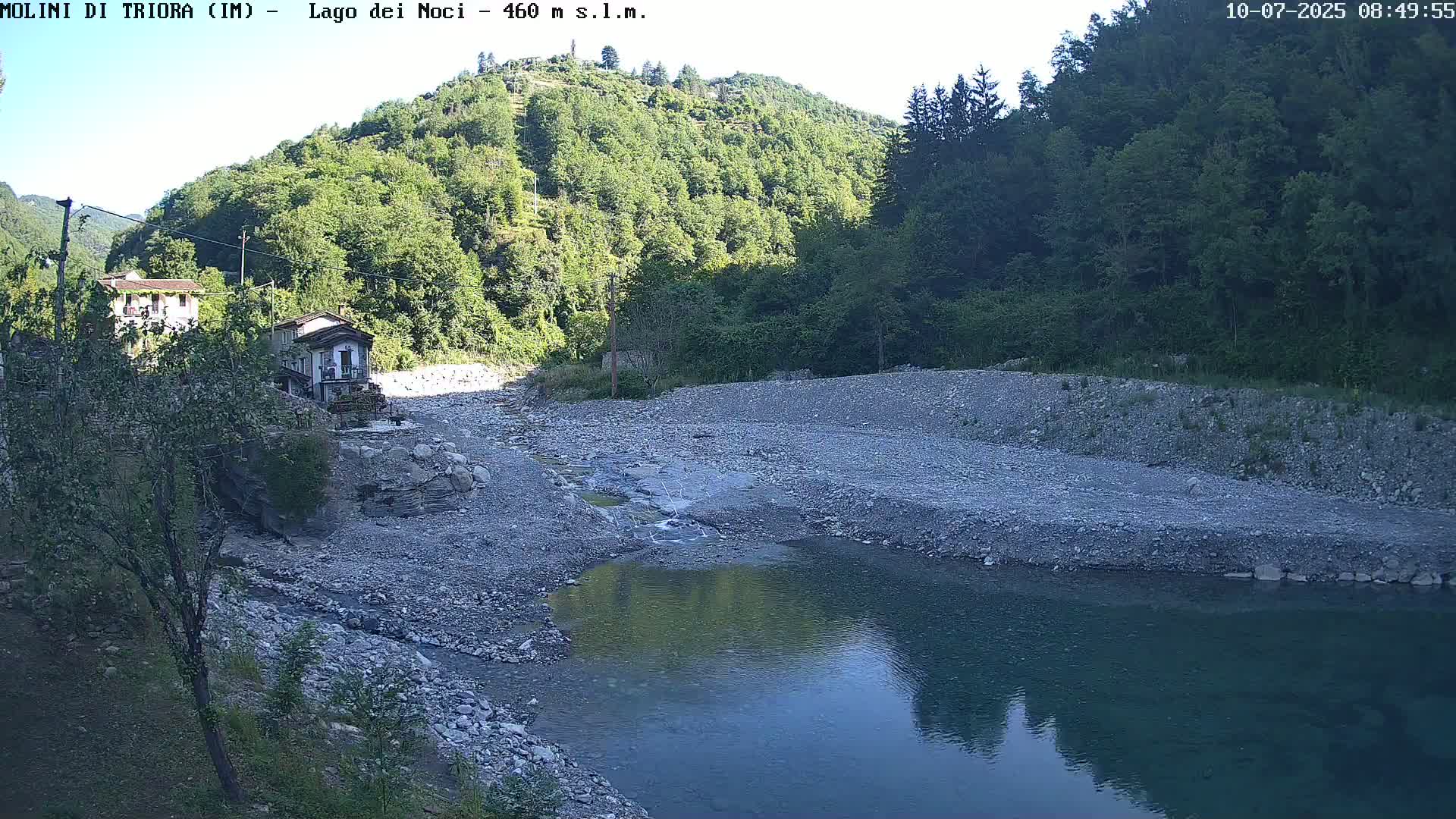 Molini di Triora , Lake Lago dei Noci  Live Cam - Liguria, Italy