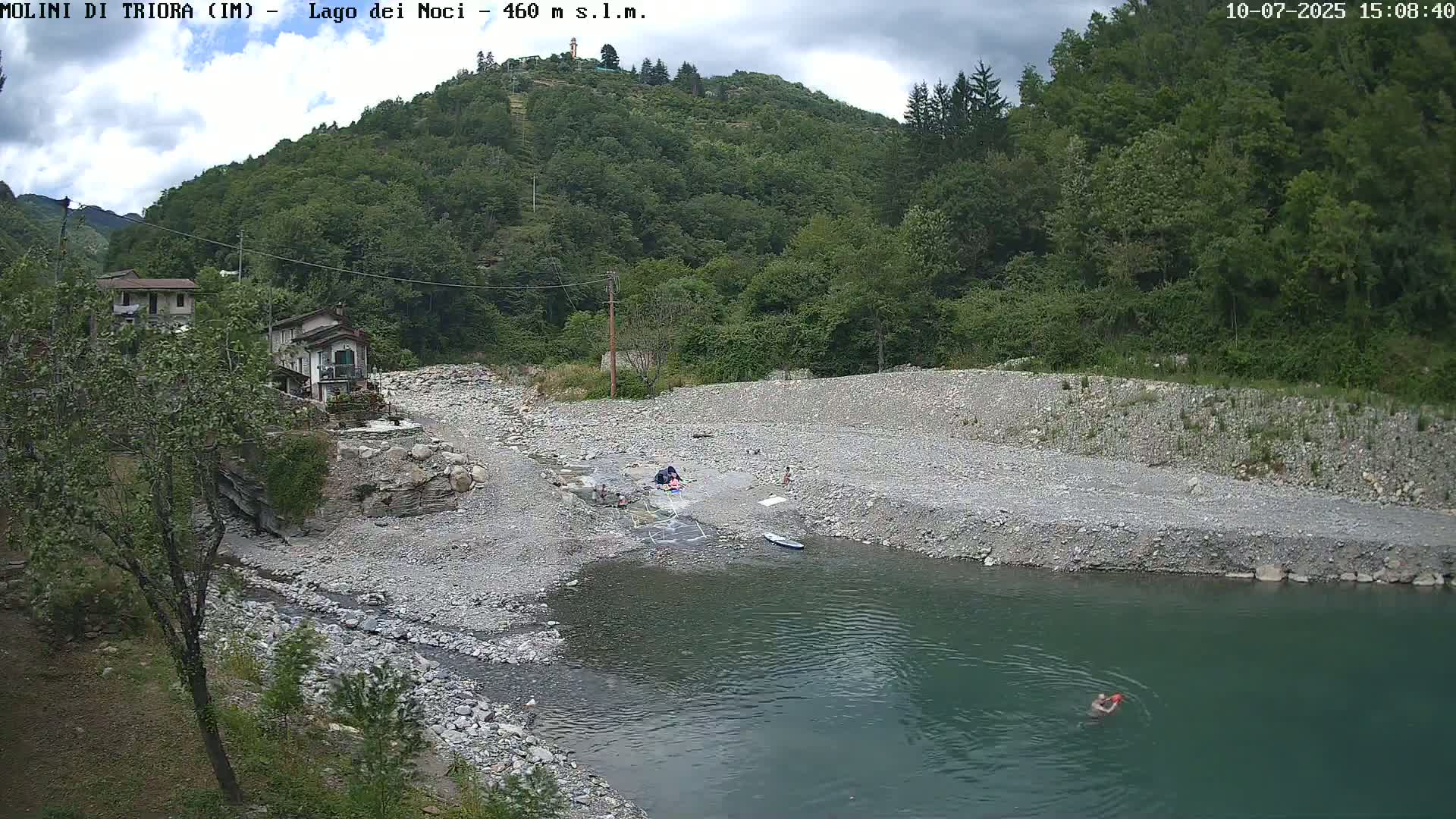 Molini di Triora , Lake Lago dei Noci  Live Cam - Liguria, Italy