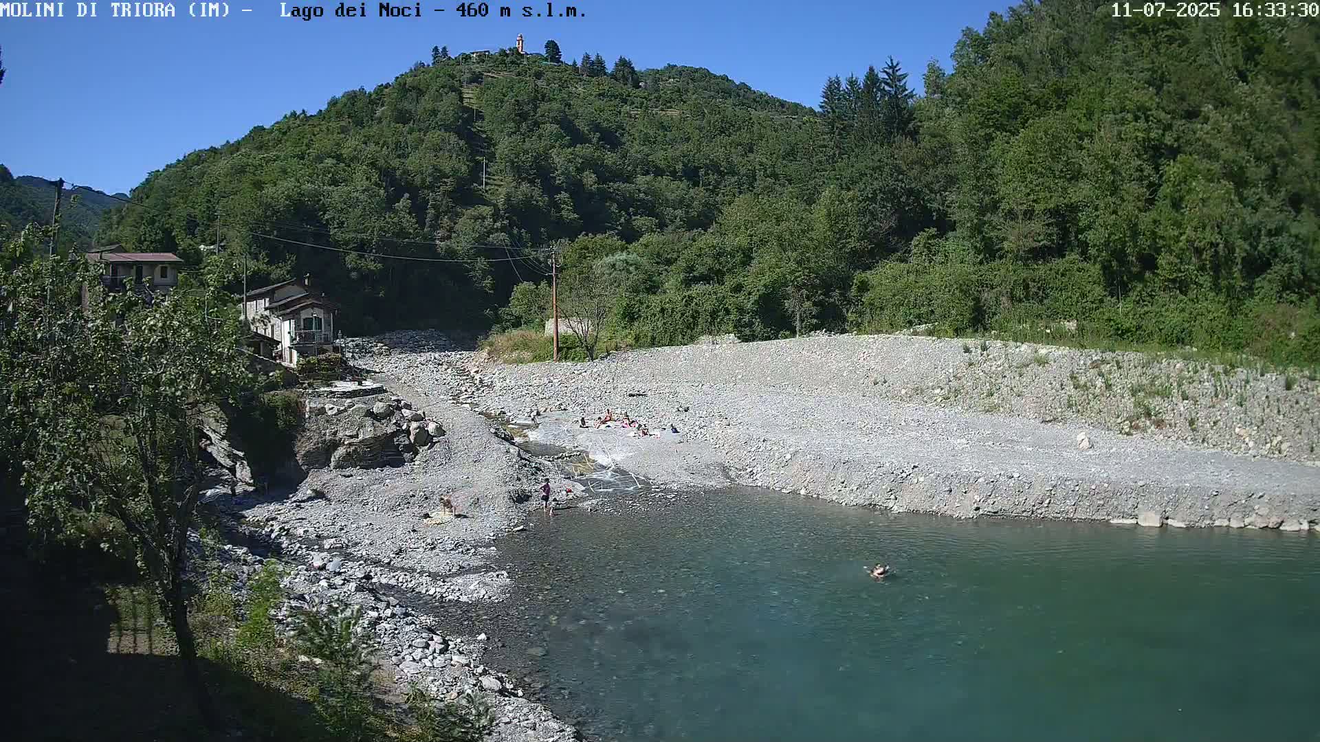 Molini di Triora , Lake Lago dei Noci  Live Cam - Liguria, Italy
