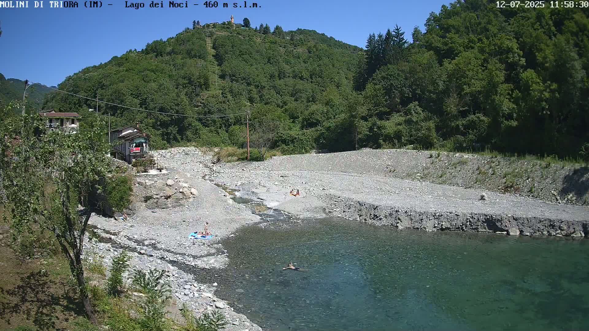 Molini di Triora , Lake Lago dei Noci  Live Cam - Liguria, Italy