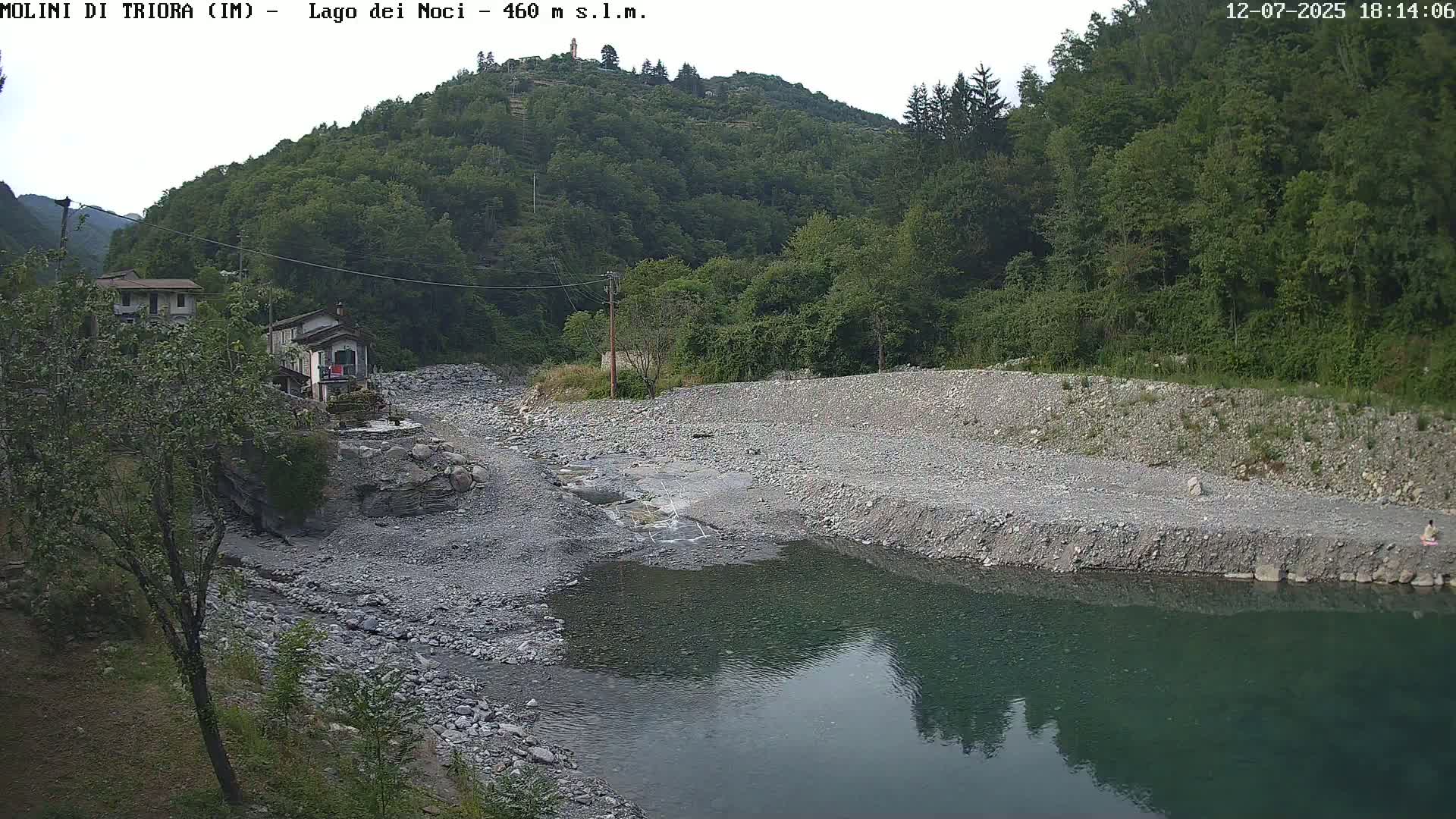 Molini di Triora , Lake Lago dei Noci  Live Cam - Liguria, Italy