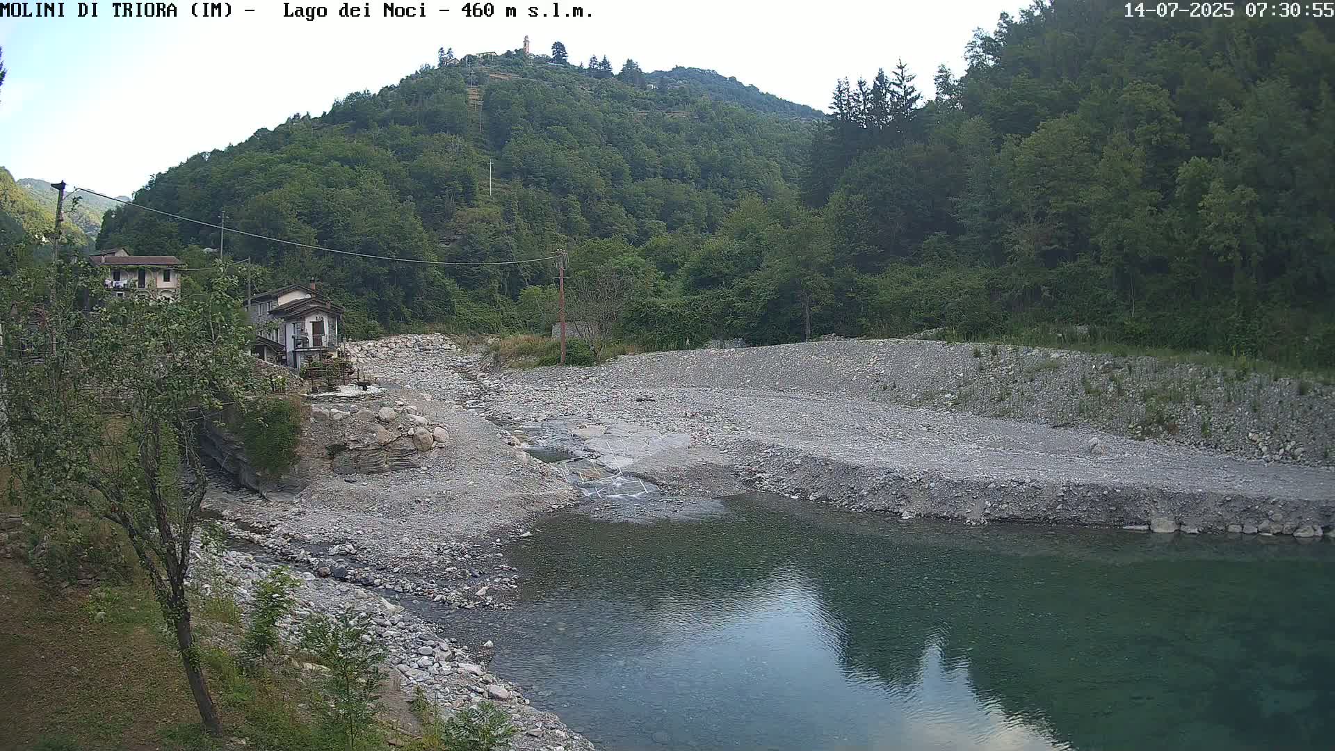 Molini di Triora , Lake Lago dei Noci  Live Cam - Liguria, Italy