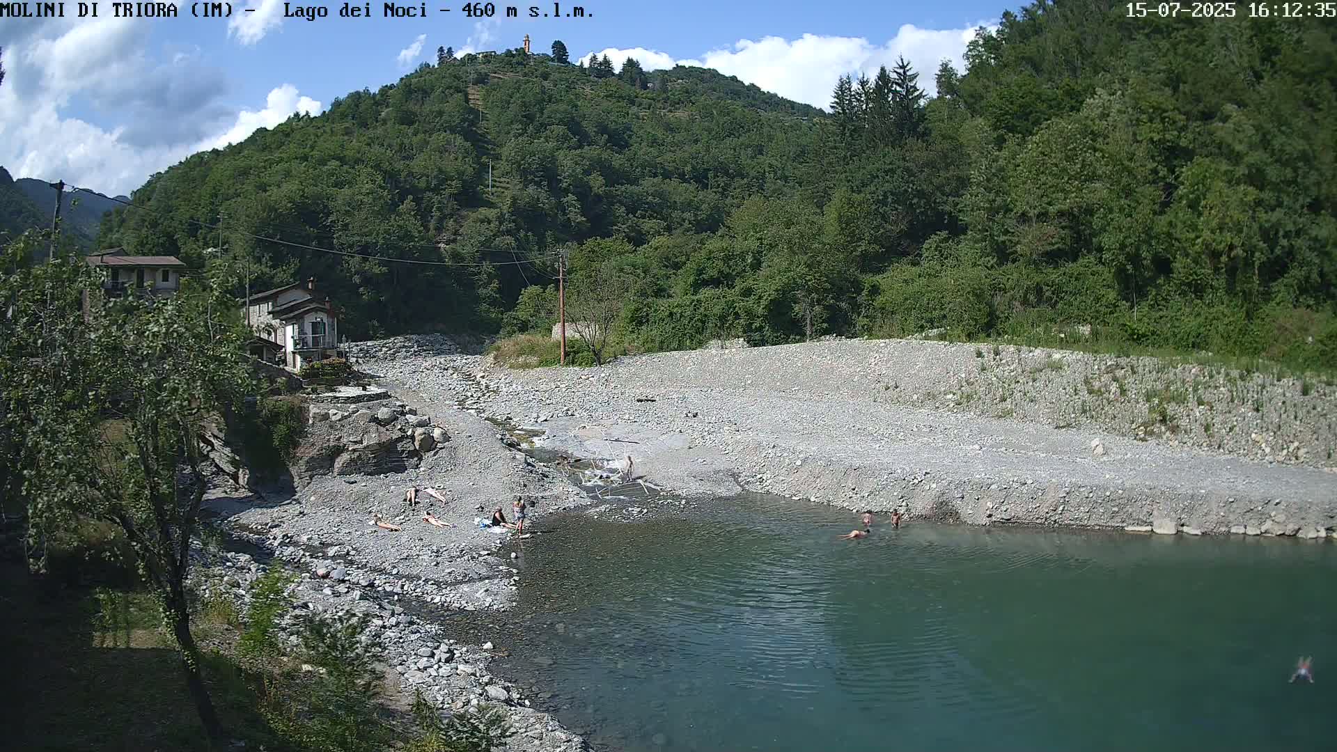 Molini di Triora , Lake Lago dei Noci  Live Cam - Liguria, Italy