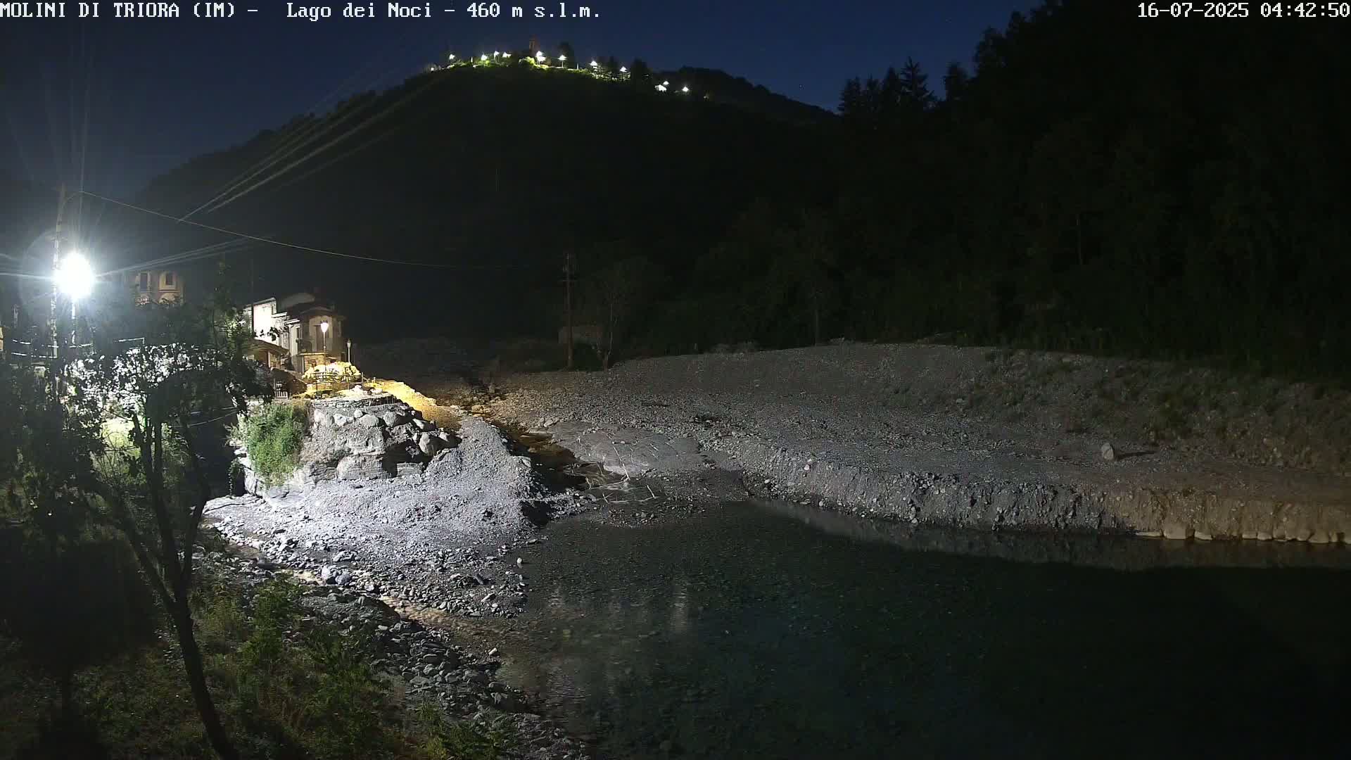Molini di Triora , Lake Lago dei Noci  Live Cam - Liguria, Italy