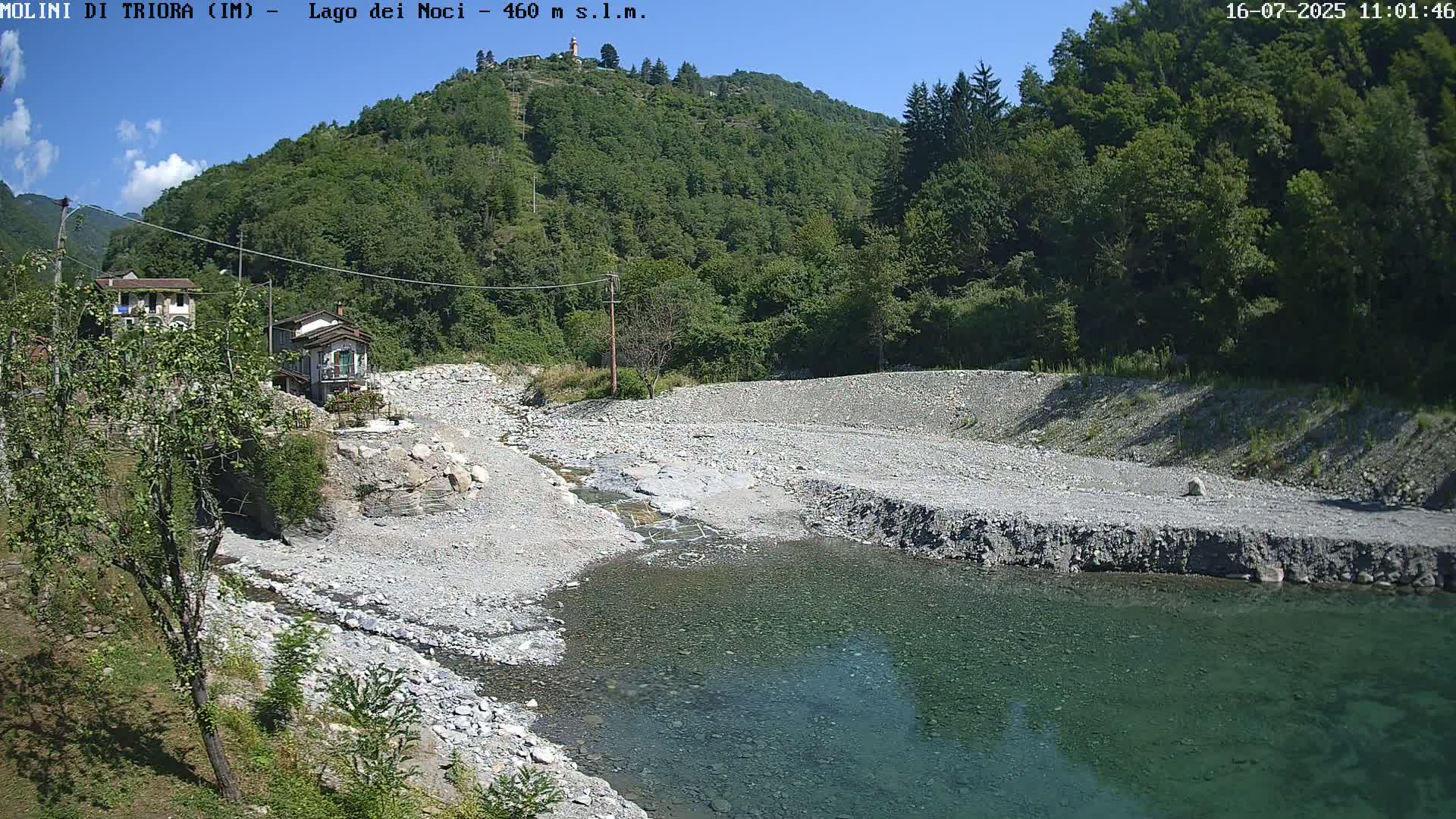 Molini di Triora , Lake Lago dei Noci  Live Cam - Liguria, Italy