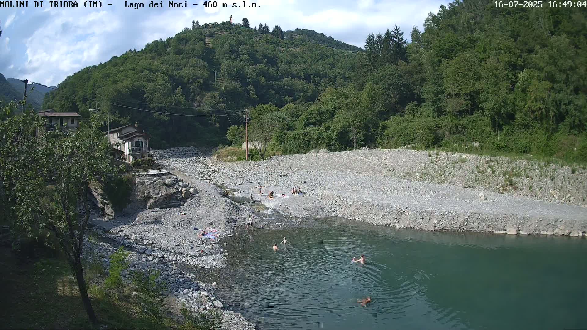 Molini di Triora , Lake Lago dei Noci  Live Cam - Liguria, Italy