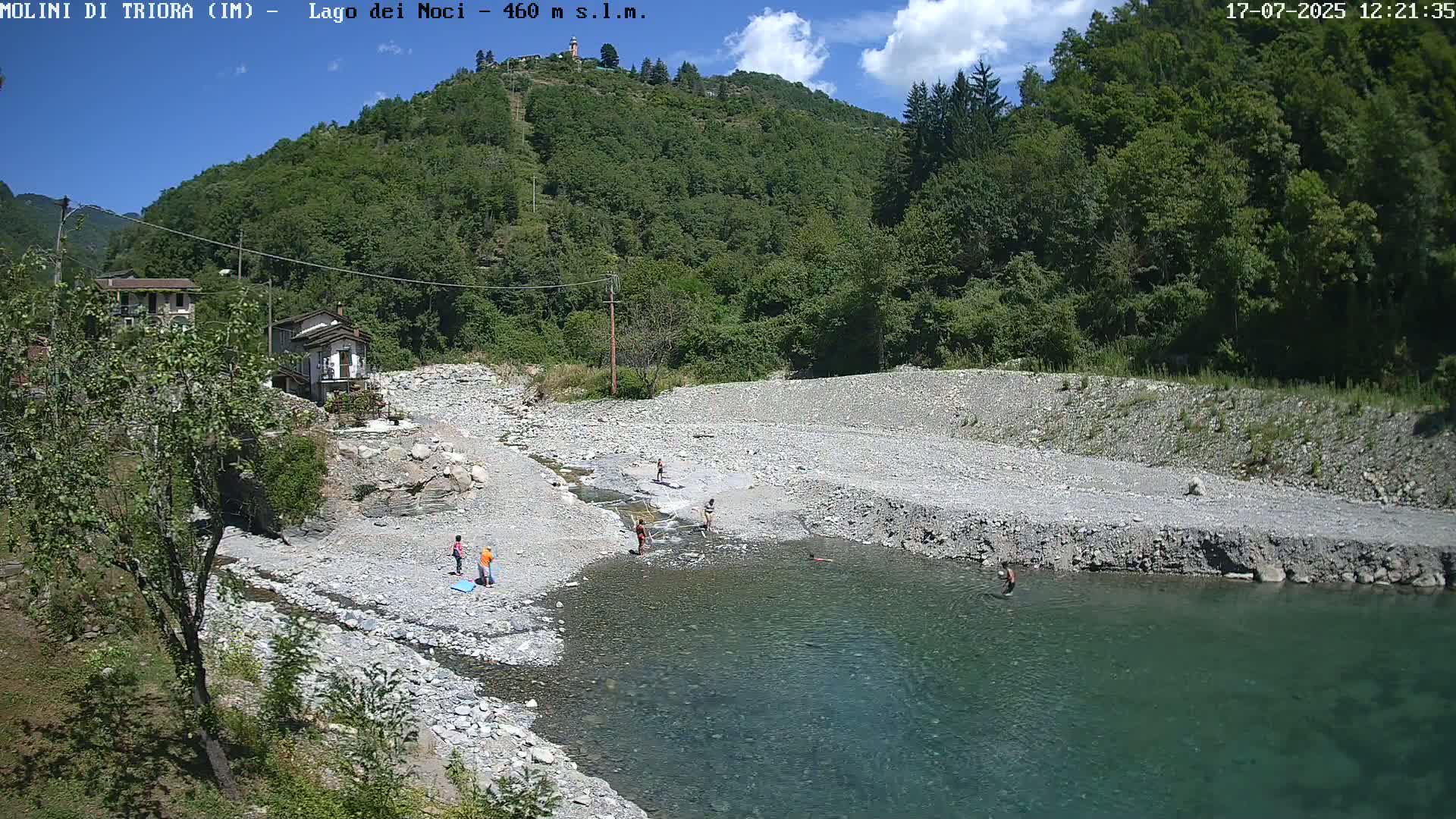 Molini di Triora , Lake Lago dei Noci  Live Cam - Liguria, Italy