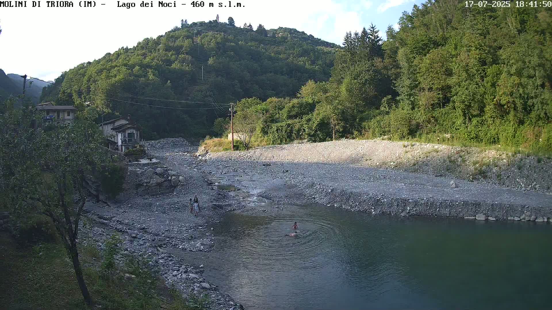 Molini di Triora , Lake Lago dei Noci  Live Cam - Liguria, Italy