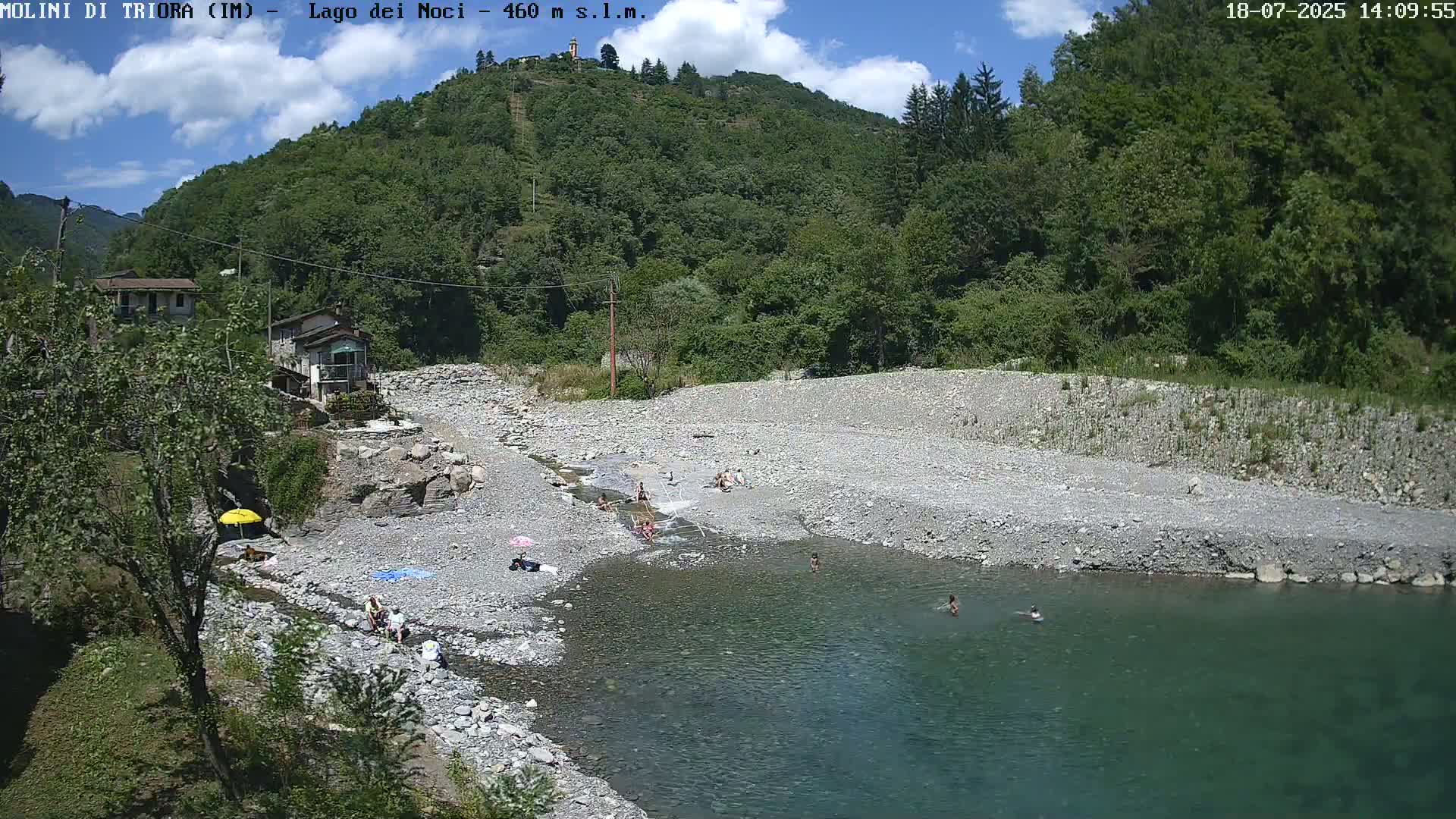 Molini di Triora , Lake Lago dei Noci  Live Cam - Liguria, Italy