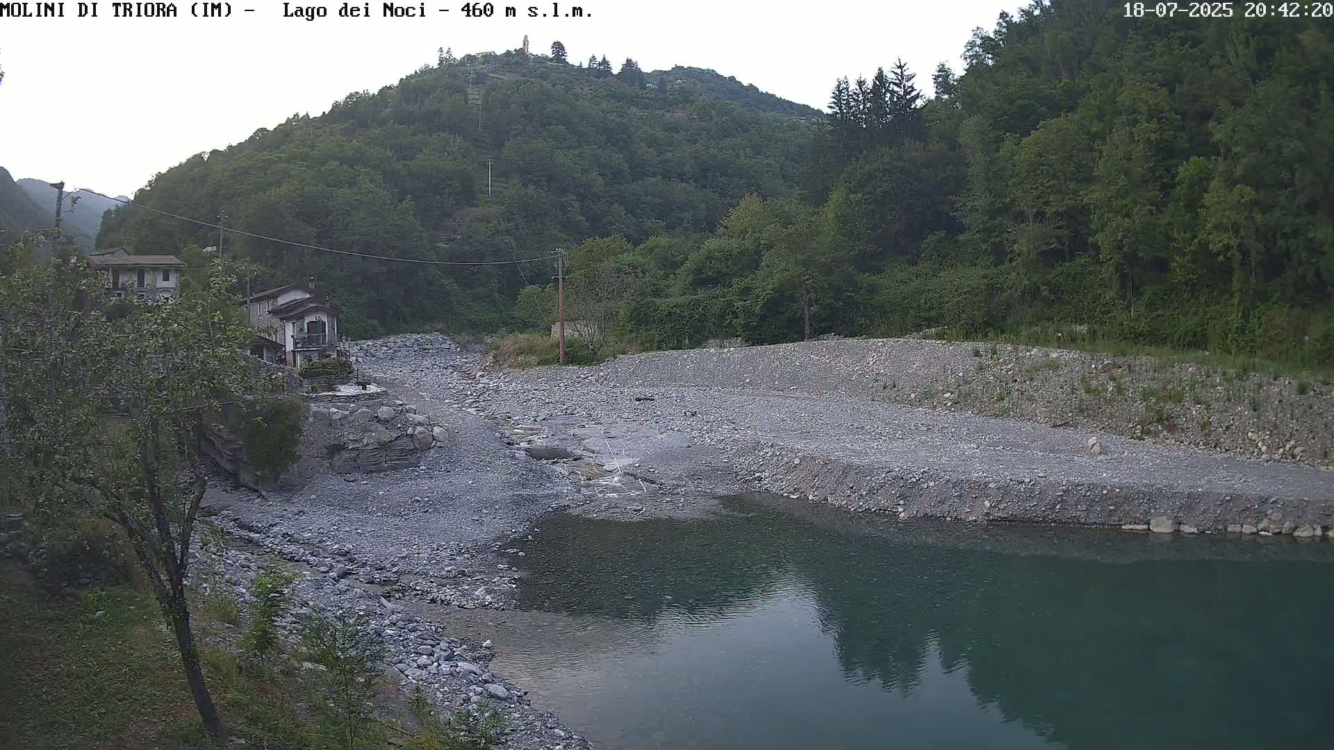 Molini di Triora , Lake Lago dei Noci  Live Cam - Liguria, Italy