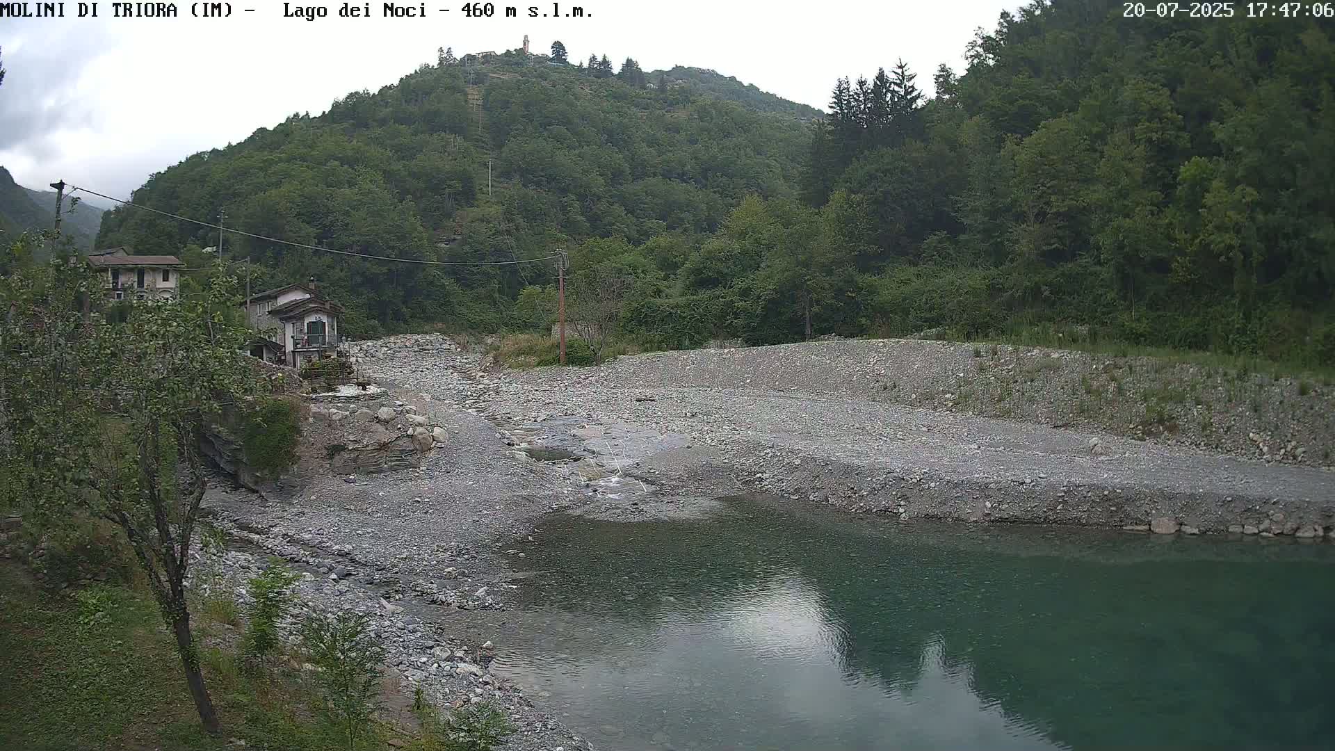 Molini di Triora , Lake Lago dei Noci  Live Cam - Liguria, Italy