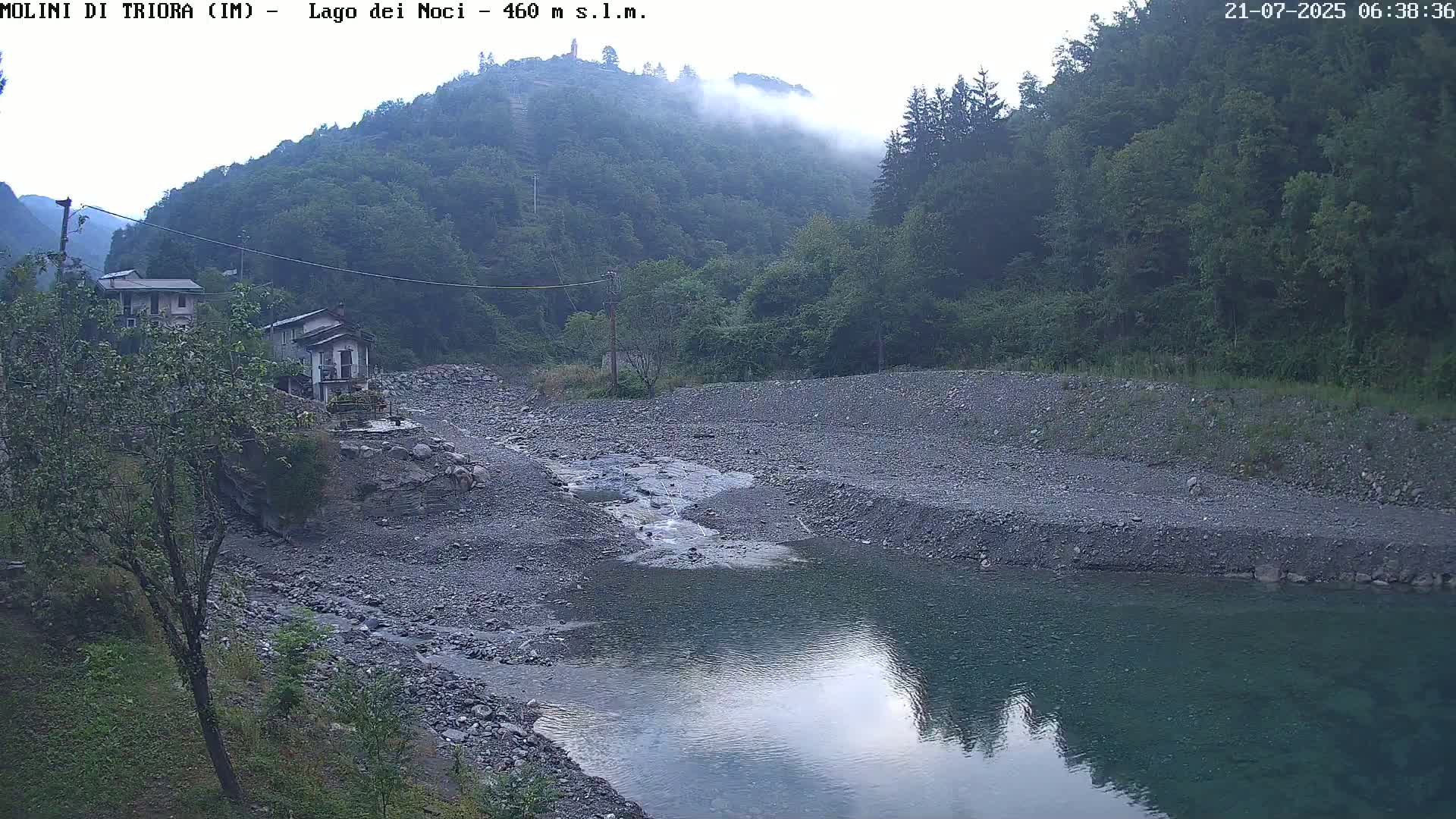 Molini di Triora , Lake Lago dei Noci  Live Cam - Liguria, Italy