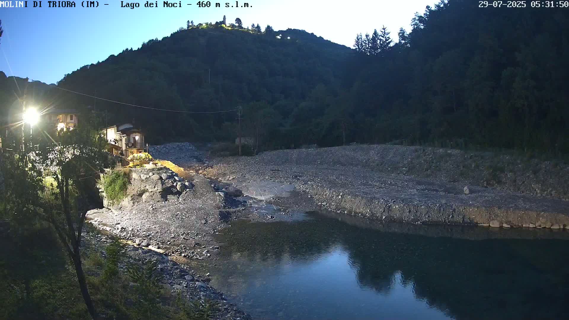 Molini di Triora , Lake Lago dei Noci  Live Cam - Liguria, Italy