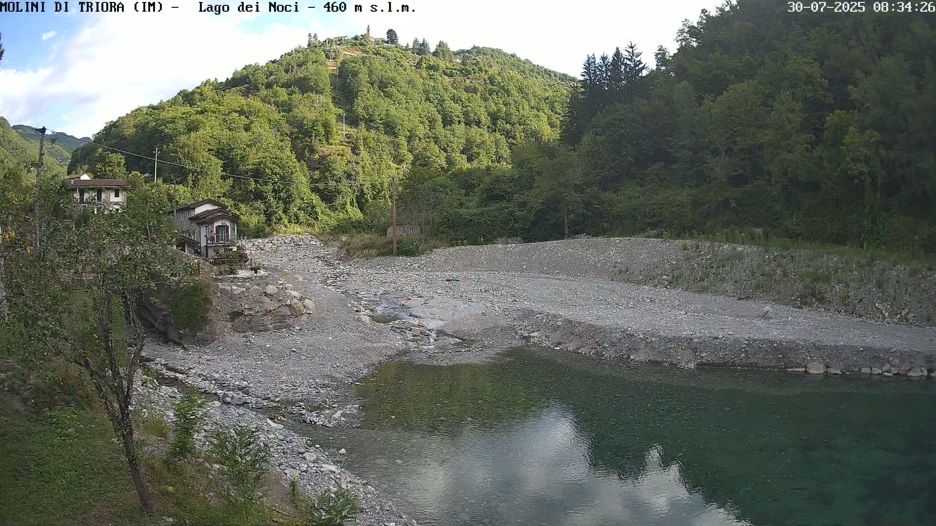 Molini di Triora , Lake Lago dei Noci  Live Cam - Liguria, Italy