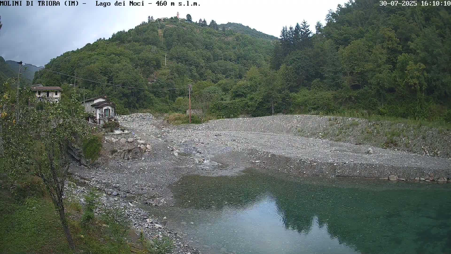 Molini di Triora , Lake Lago dei Noci  Live Cam - Liguria, Italy