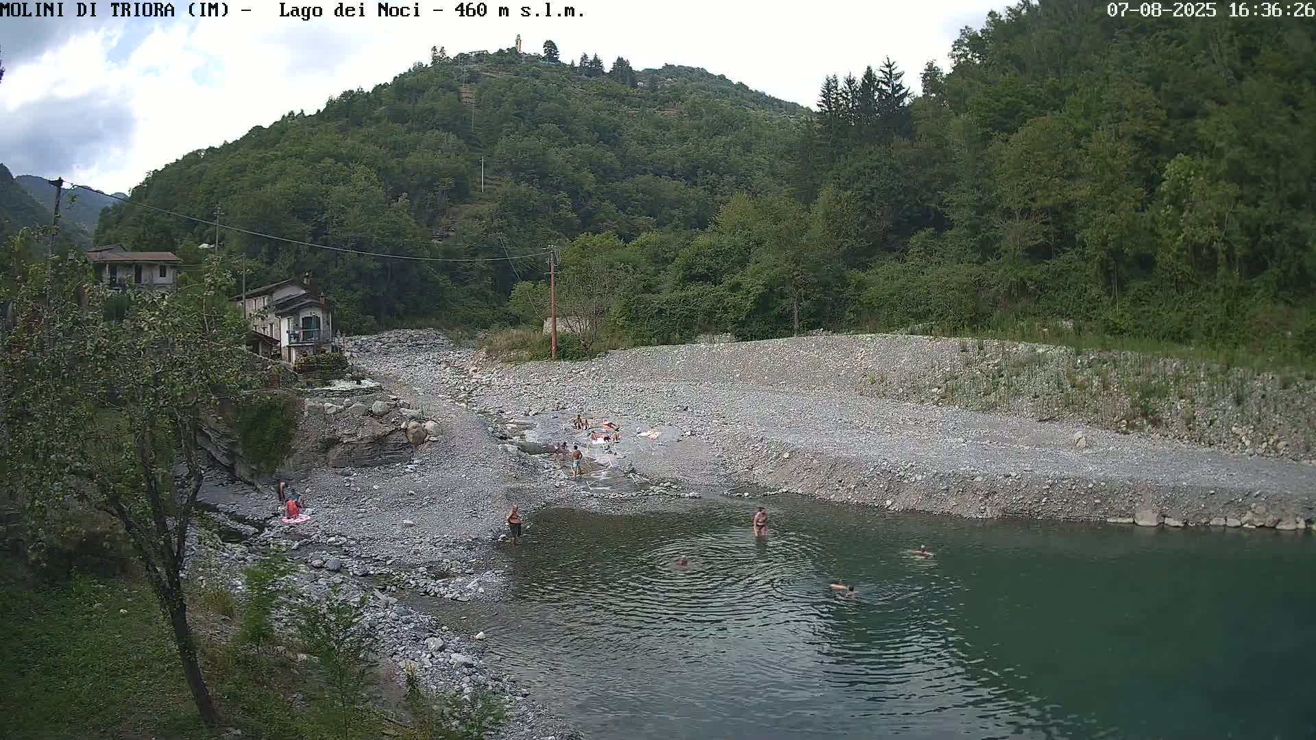 Molini di Triora , Lake Lago dei Noci  Live Cam - Liguria, Italy