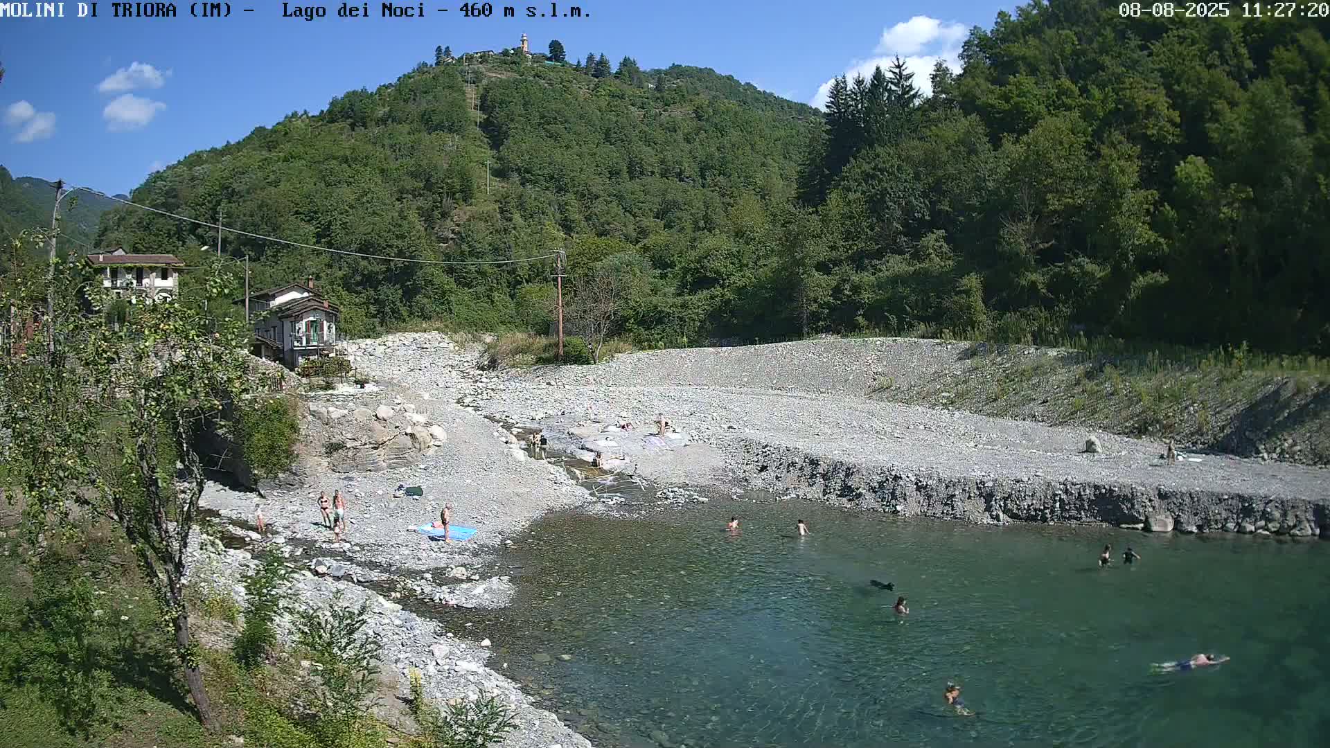 Molini di Triora , Lake Lago dei Noci  Live Cam - Liguria, Italy