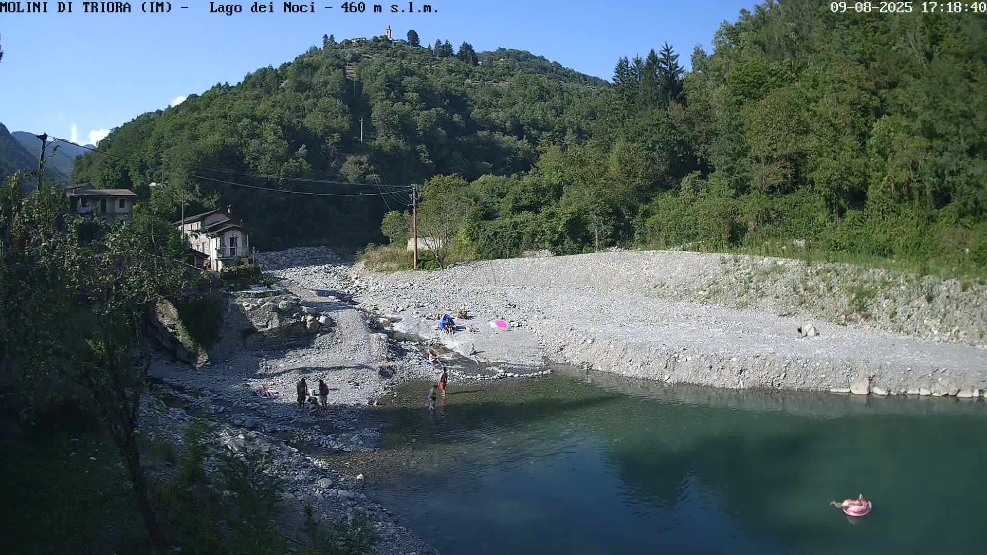Molini di Triora , Lake Lago dei Noci  Live Cam - Liguria, Italy