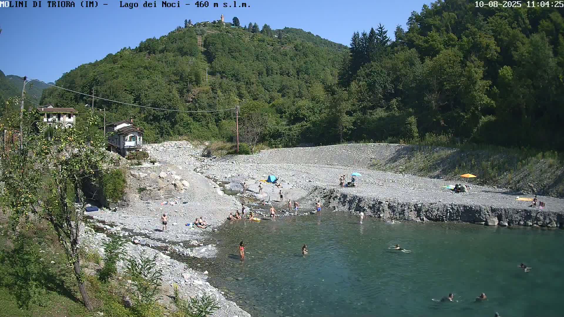 Molini di Triora , Lake Lago dei Noci  Live Cam - Liguria, Italy