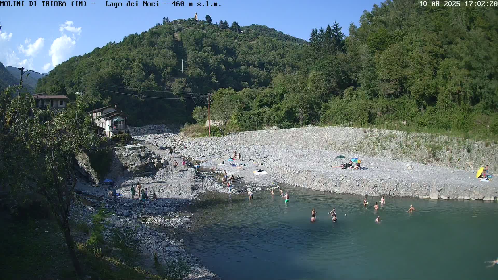 Molini di Triora , Lake Lago dei Noci  Live Cam - Liguria, Italy