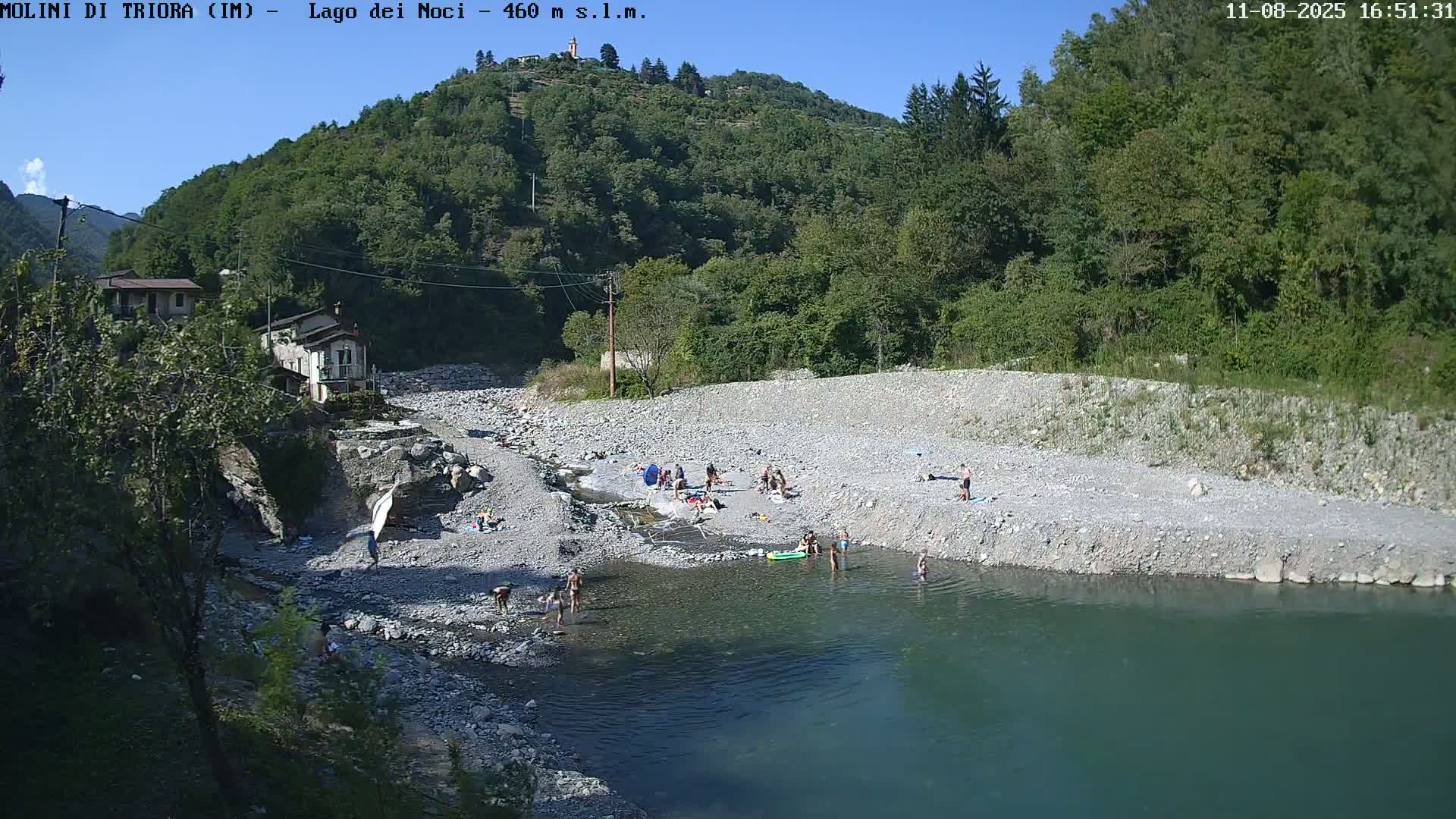 Molini di Triora , Lake Lago dei Noci  Live Cam - Liguria, Italy