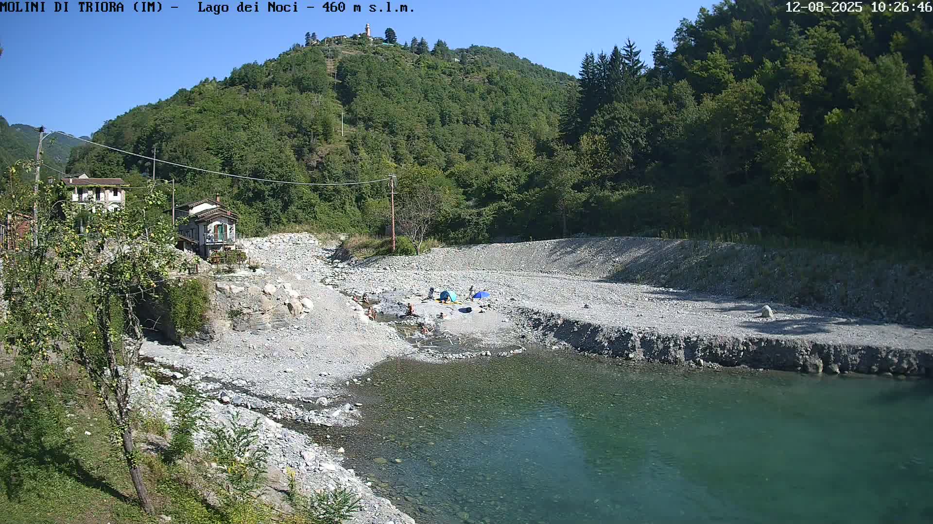 Molini di Triora , Lake Lago dei Noci  Live Cam - Liguria, Italy