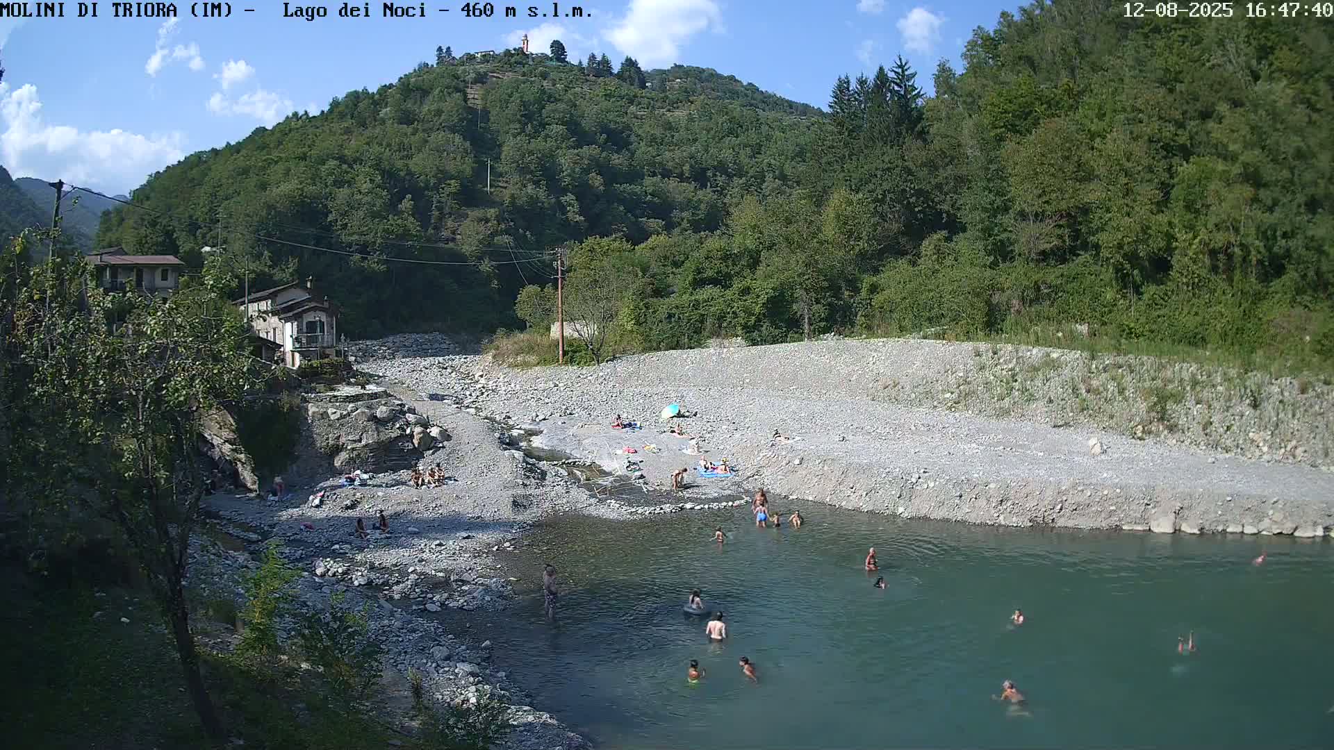 Molini di Triora , Lake Lago dei Noci  Live Cam - Liguria, Italy