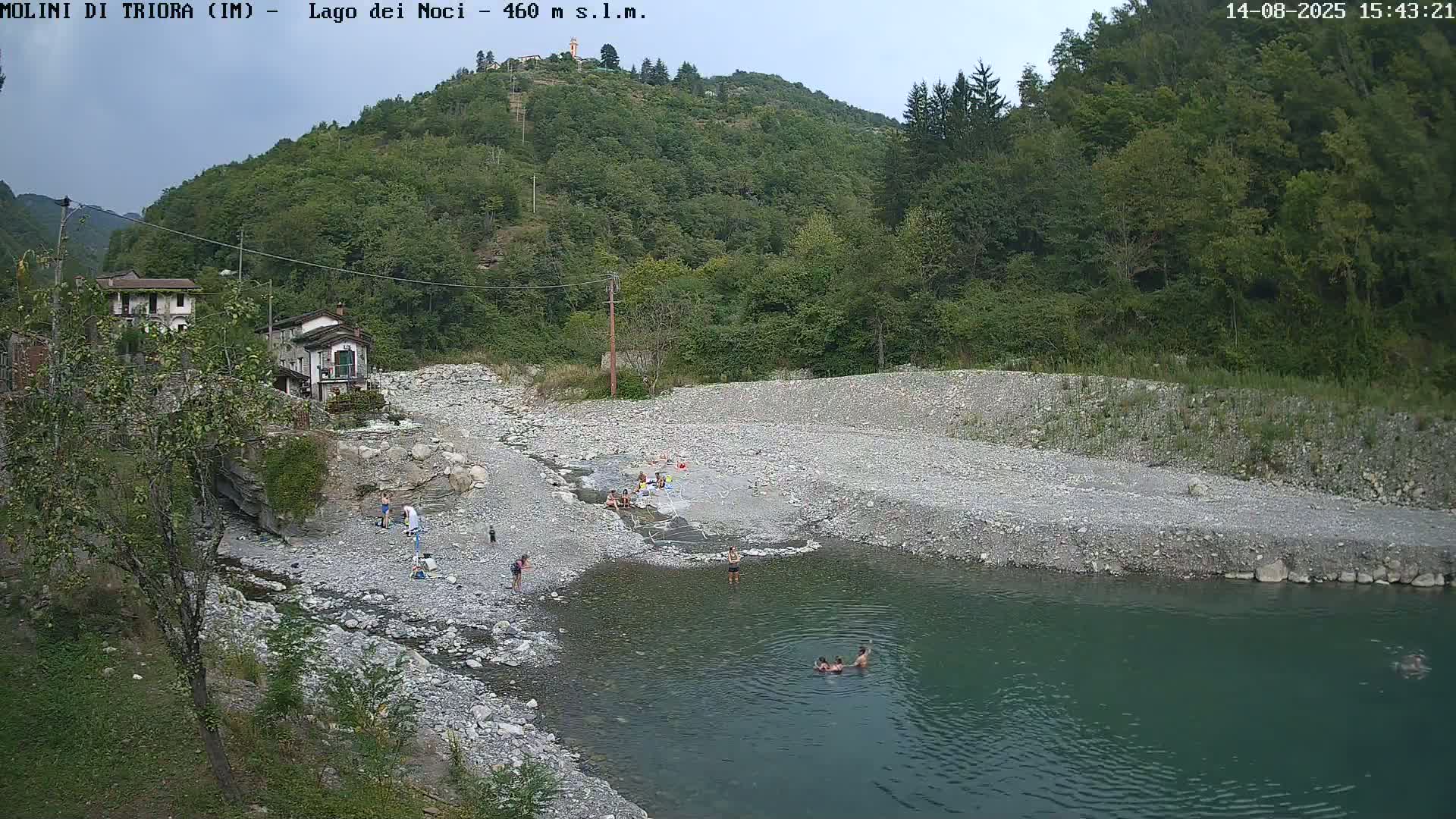 Molini di Triora , Lake Lago dei Noci  Live Cam - Liguria, Italy