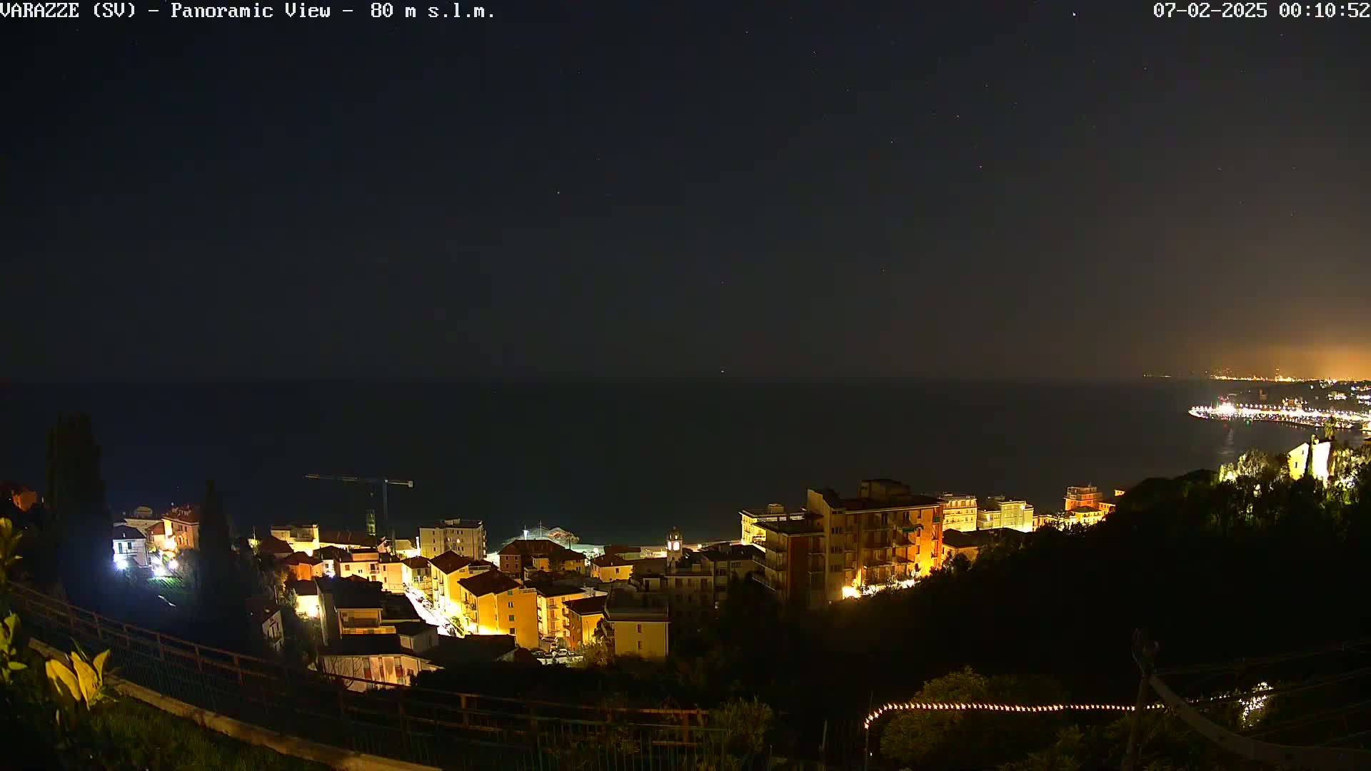 Varazze, Ligurian Sea Panaromic  Live Cam -  Liguria, Italy