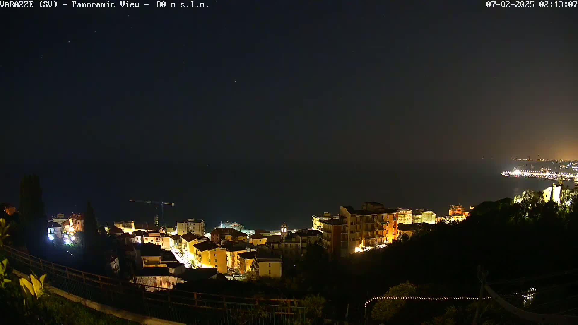 Varazze, Ligurian Sea Panaromic  Live Cam -  Liguria, Italy