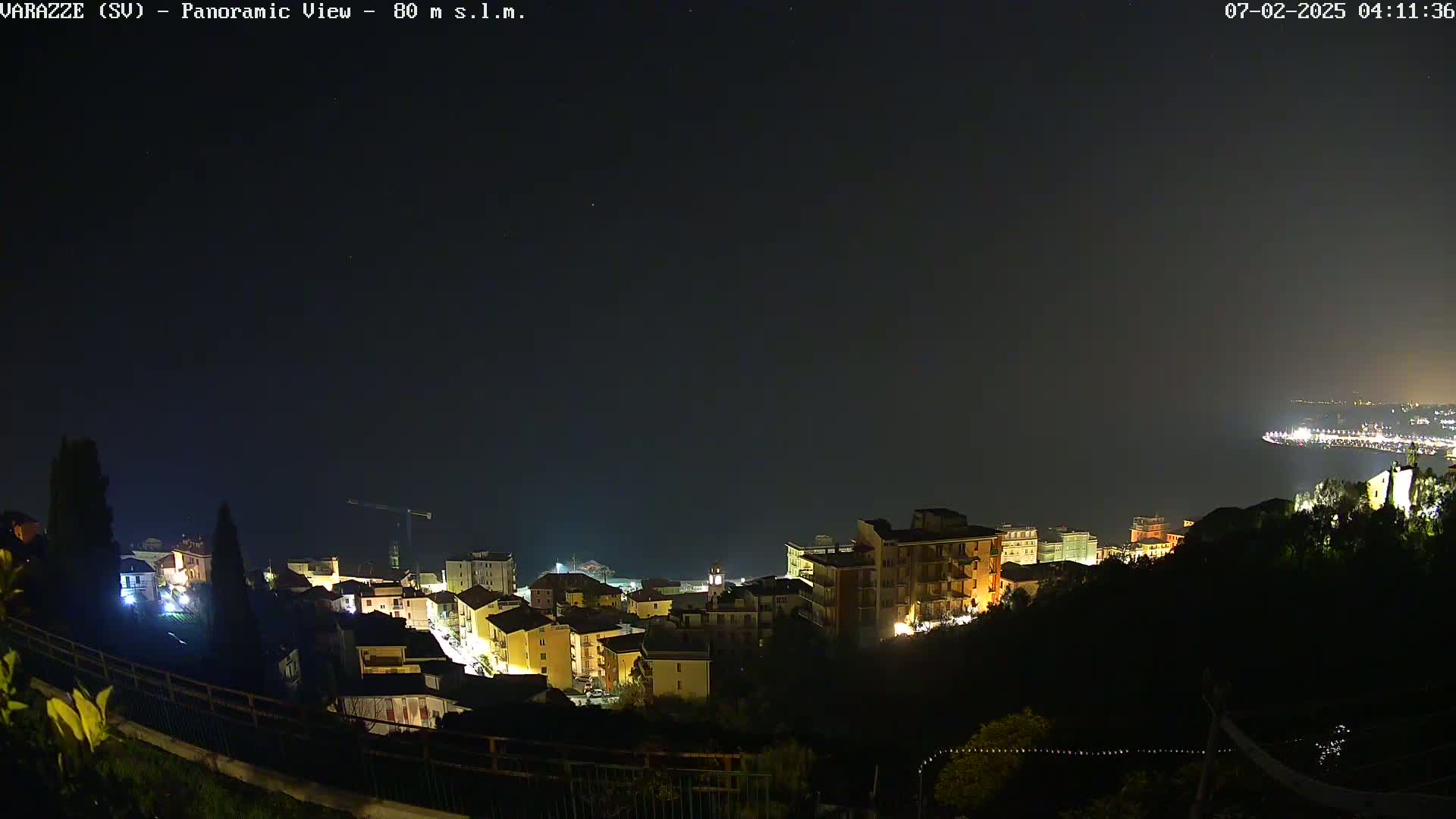 Varazze, Ligurian Sea Panaromic  Live Cam -  Liguria, Italy
