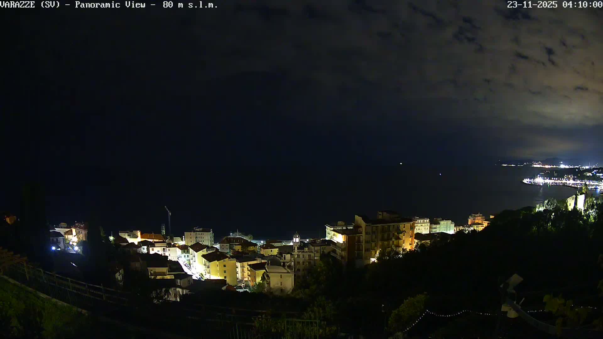 Varazze, Ligurian Sea Panaromic  Live Cam -  Liguria, Italy