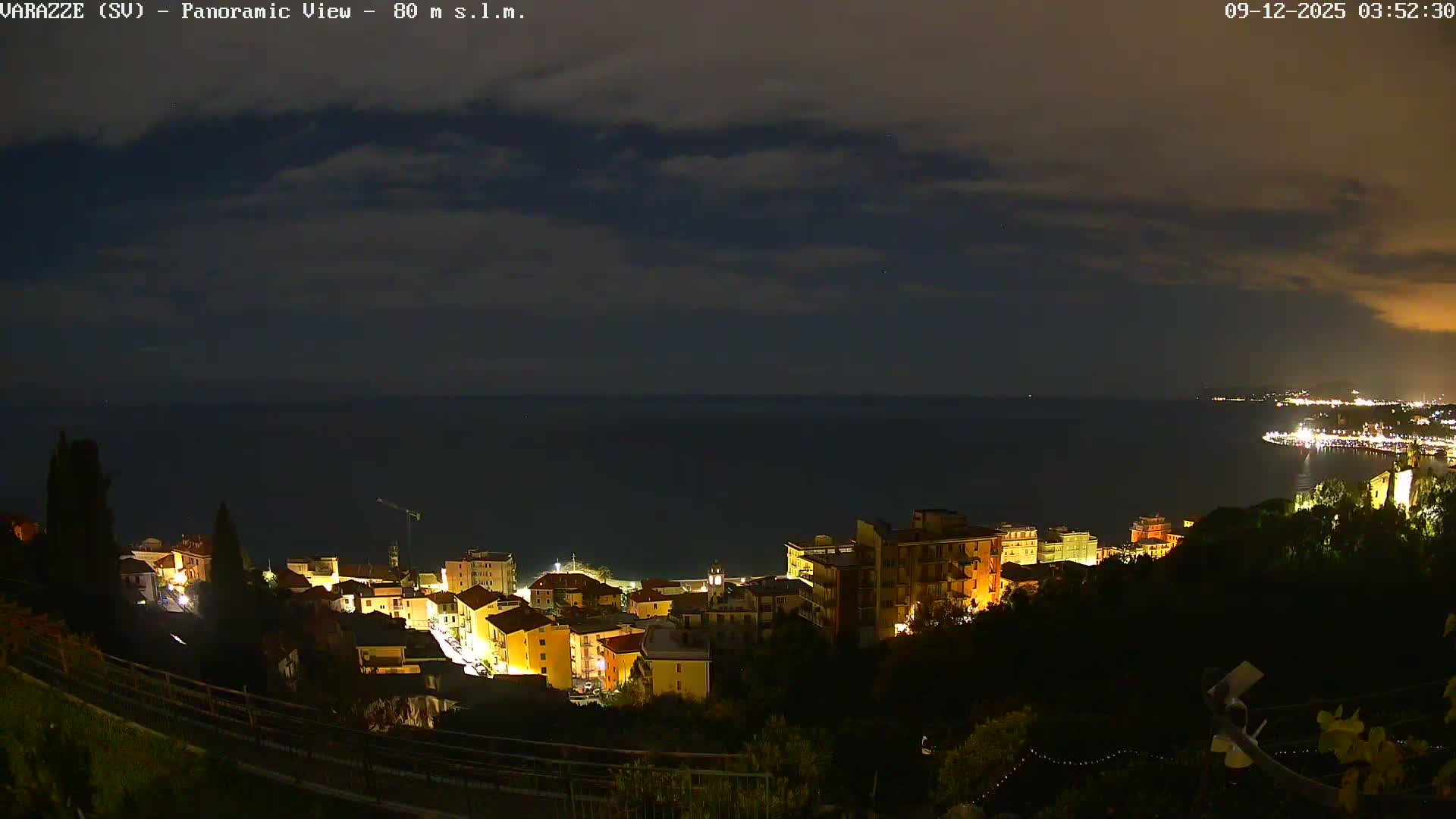 Varazze, Ligurian Sea Panaromic  Live Cam -  Liguria, Italy