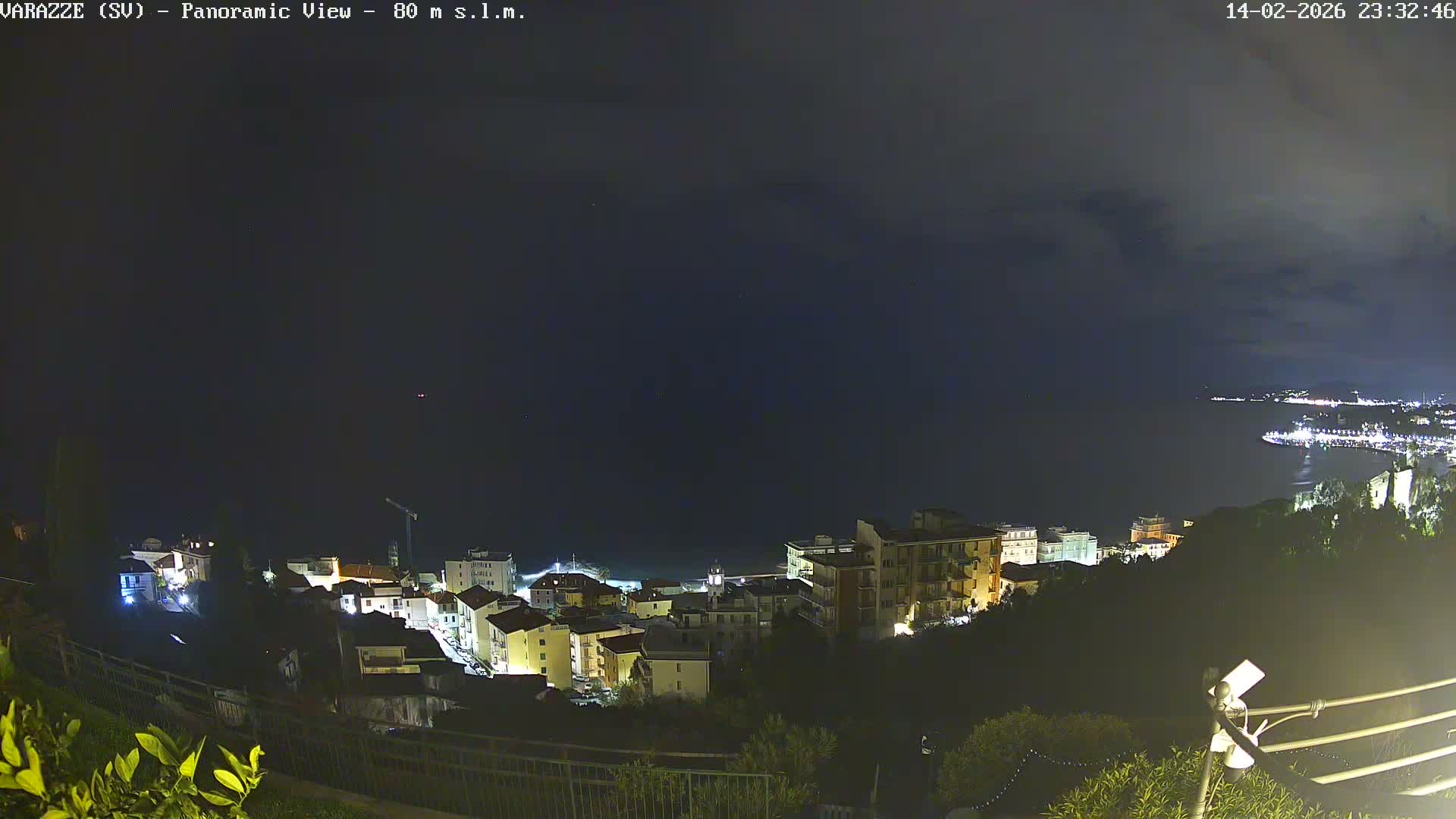 Varazze, Ligurian Sea Panaromic  Live Cam -  Liguria, Italy