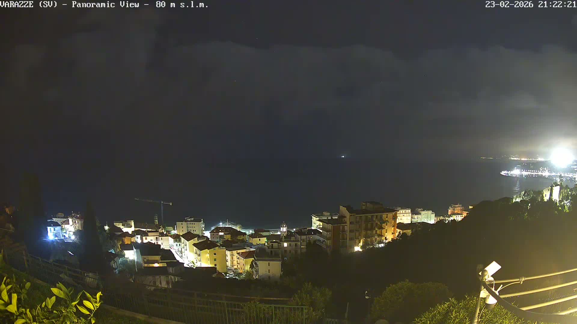 Varazze, Ligurian Sea Panaromic  Live Cam -  Liguria, Italy
