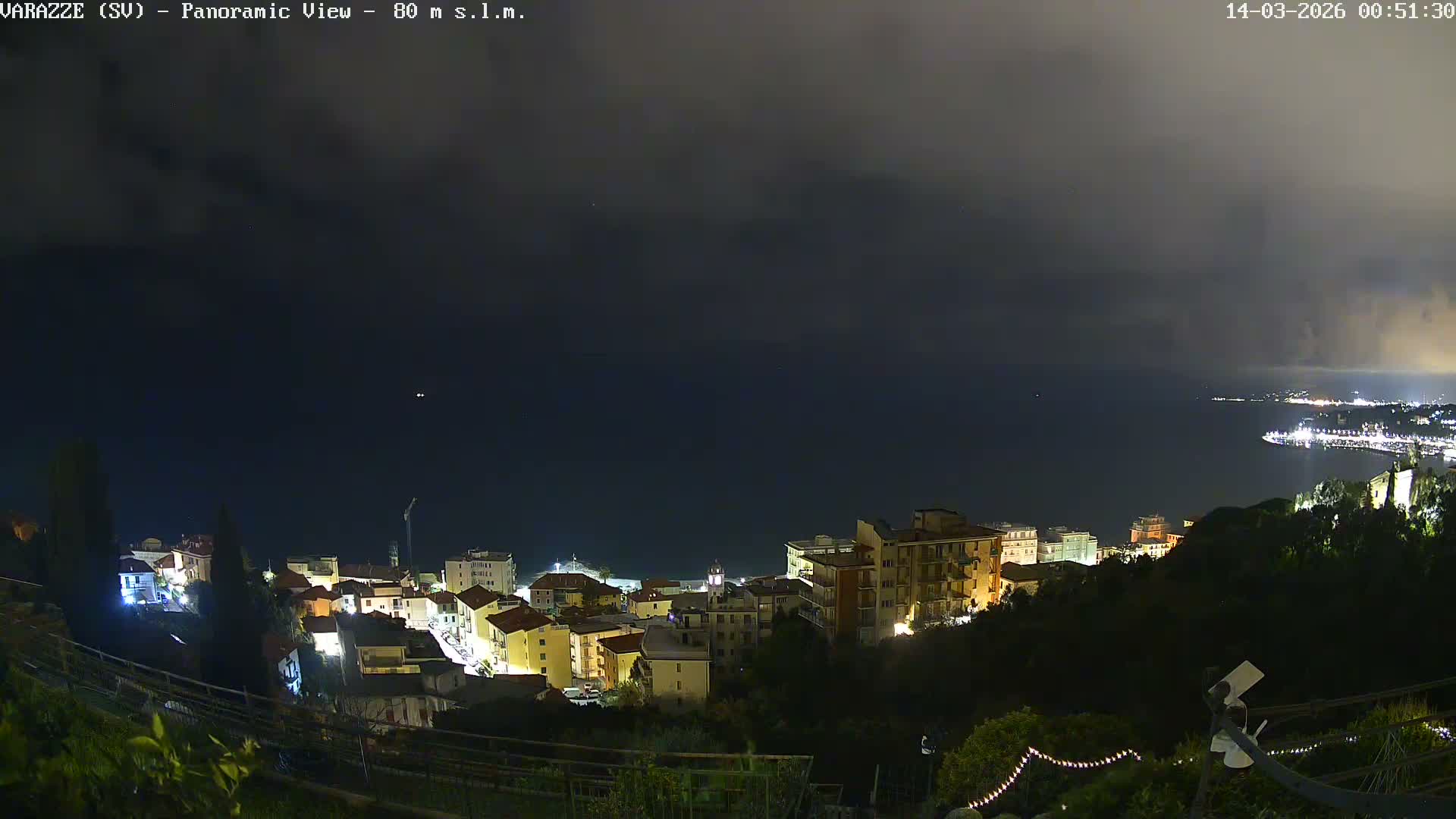 Varazze, Ligurian Sea Panaromic  Live Cam -  Liguria, Italy