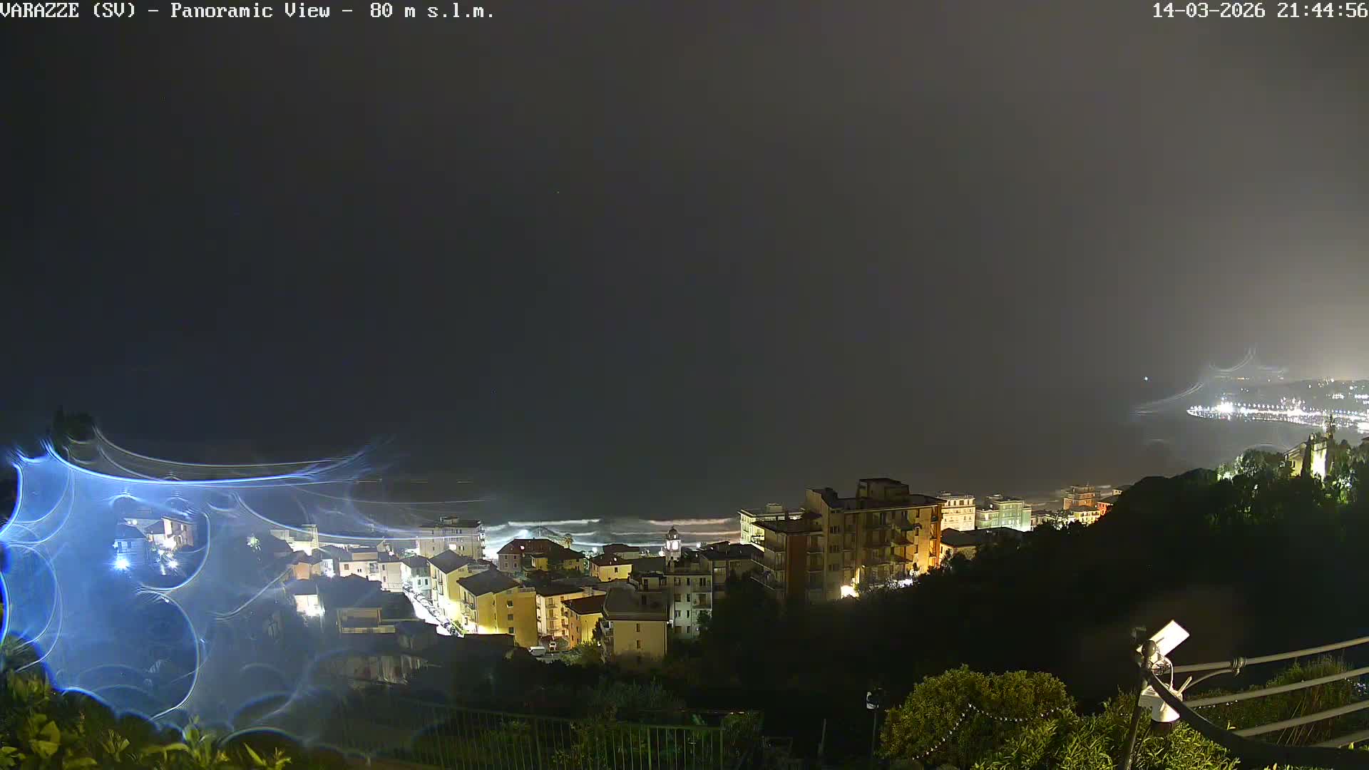 Varazze, Ligurian Sea Panaromic  Live Cam -  Liguria, Italy