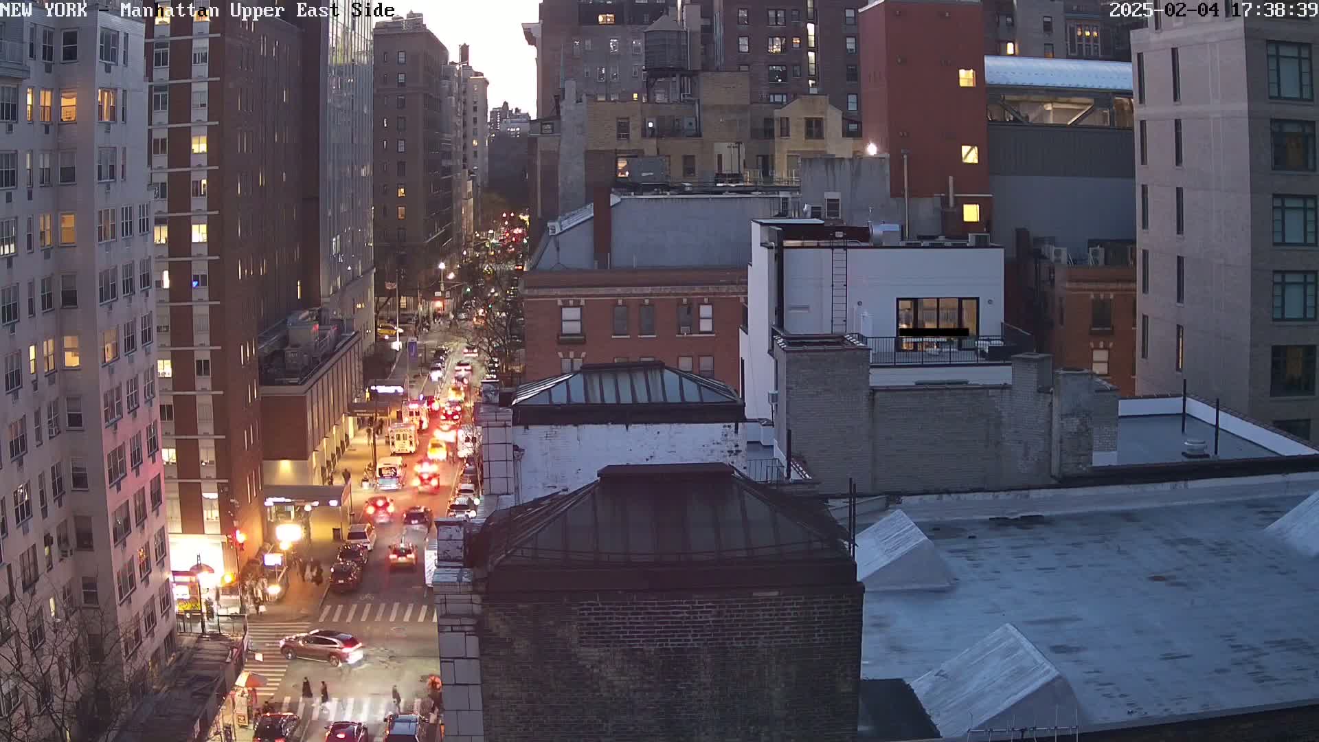 Manhattan Upper East Side Live Cam - Manhattan, New York, USA