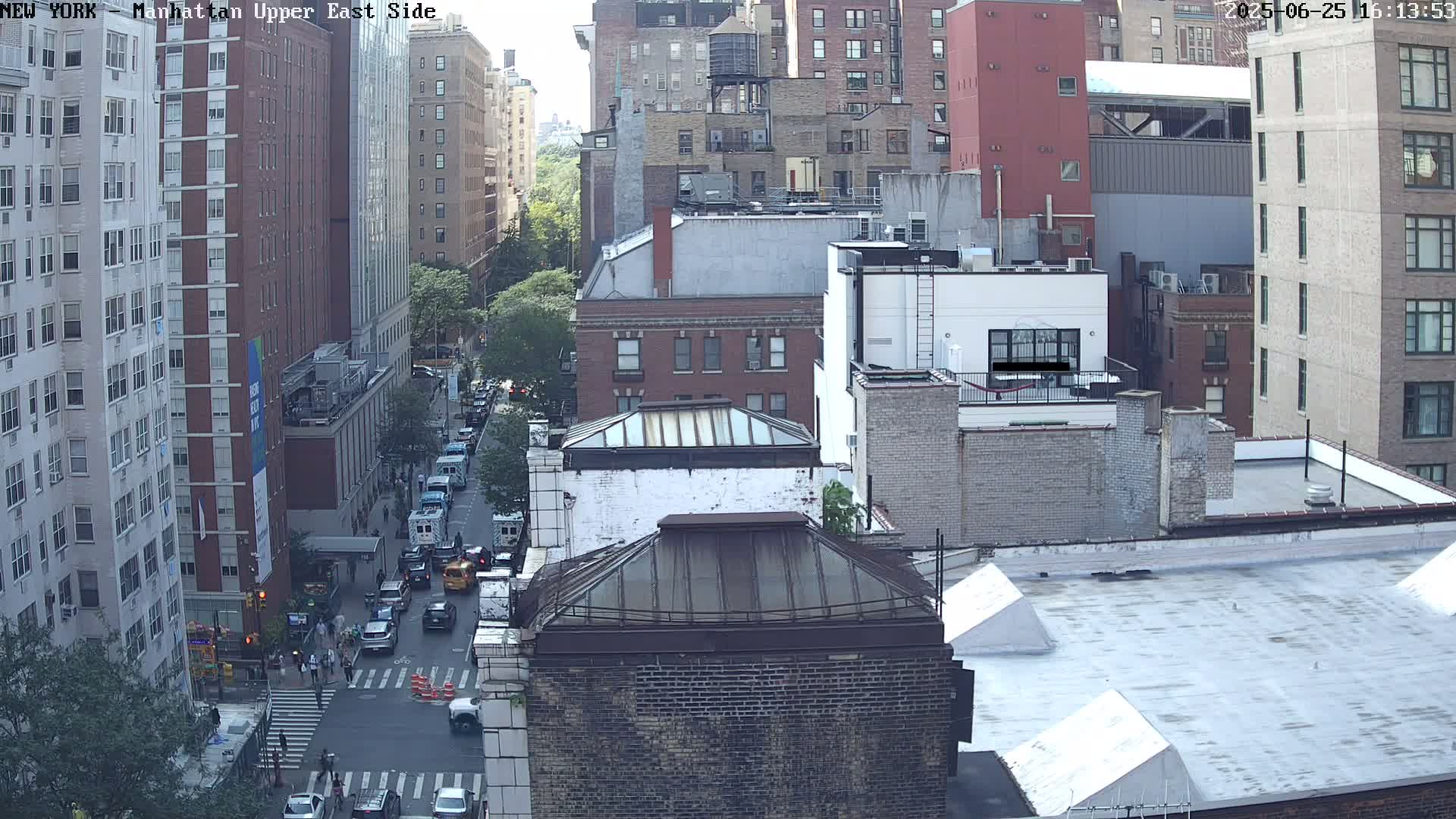 Manhattan Upper East Side Live Cam - Manhattan, New York, USA