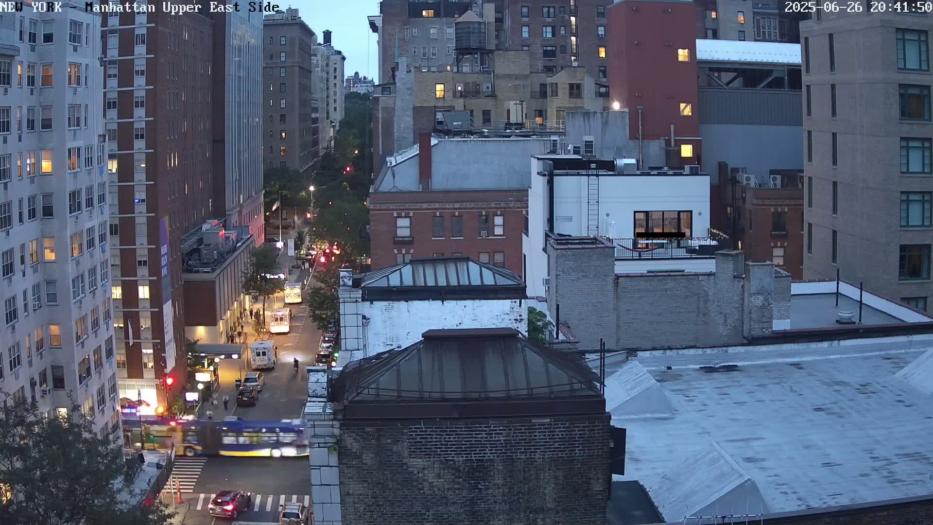 Manhattan Upper East Side Live Cam - Manhattan, New York, USA