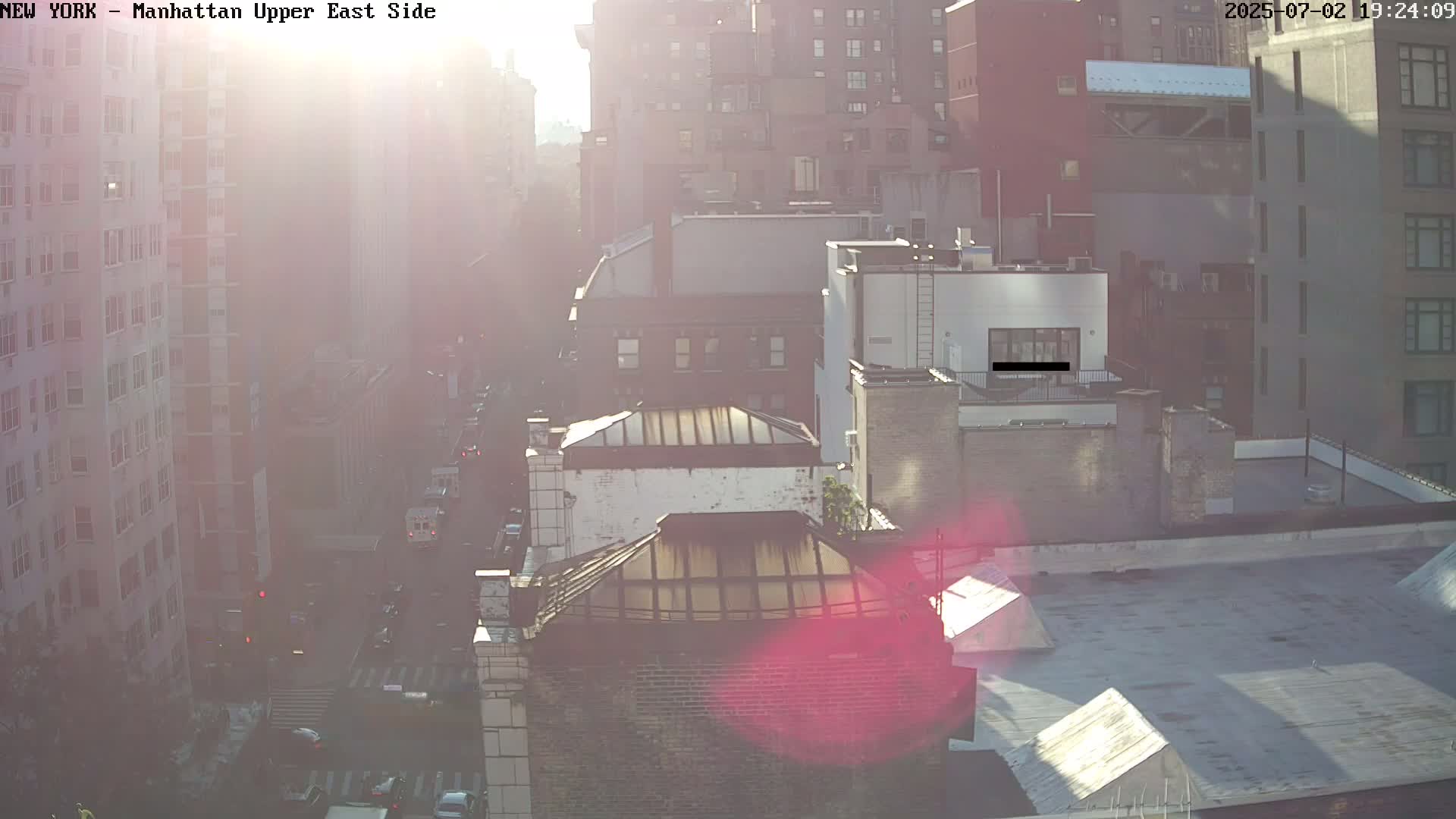 Manhattan Upper East Side Live Cam - Manhattan, New York, USA
