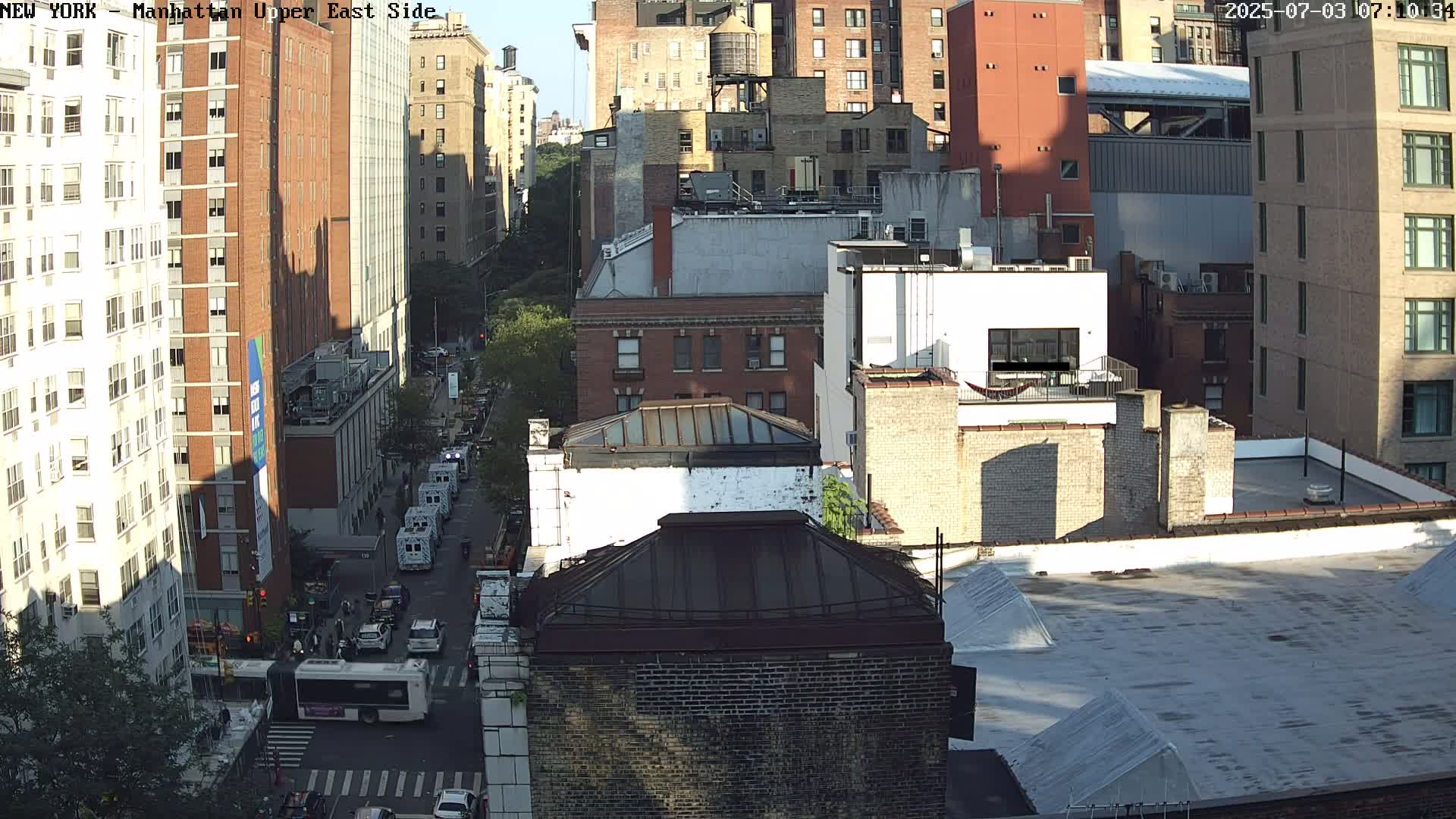 Manhattan Upper East Side Live Cam - Manhattan, New York, USA