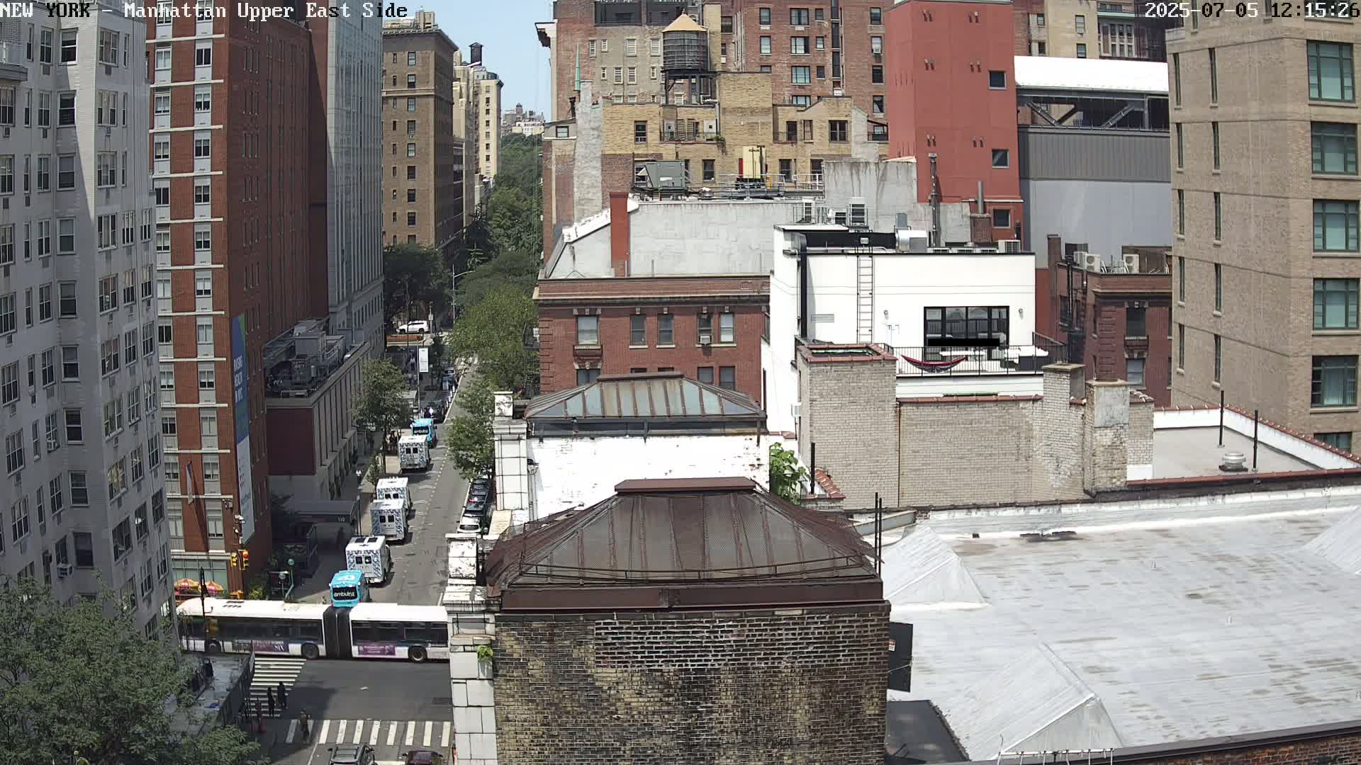 Manhattan Upper East Side Live Cam - Manhattan, New York, USA