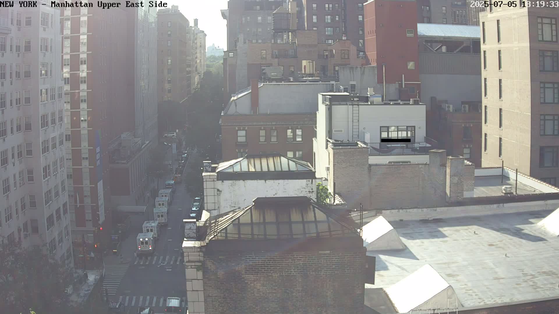 Manhattan Upper East Side Live Cam - Manhattan, New York, USA