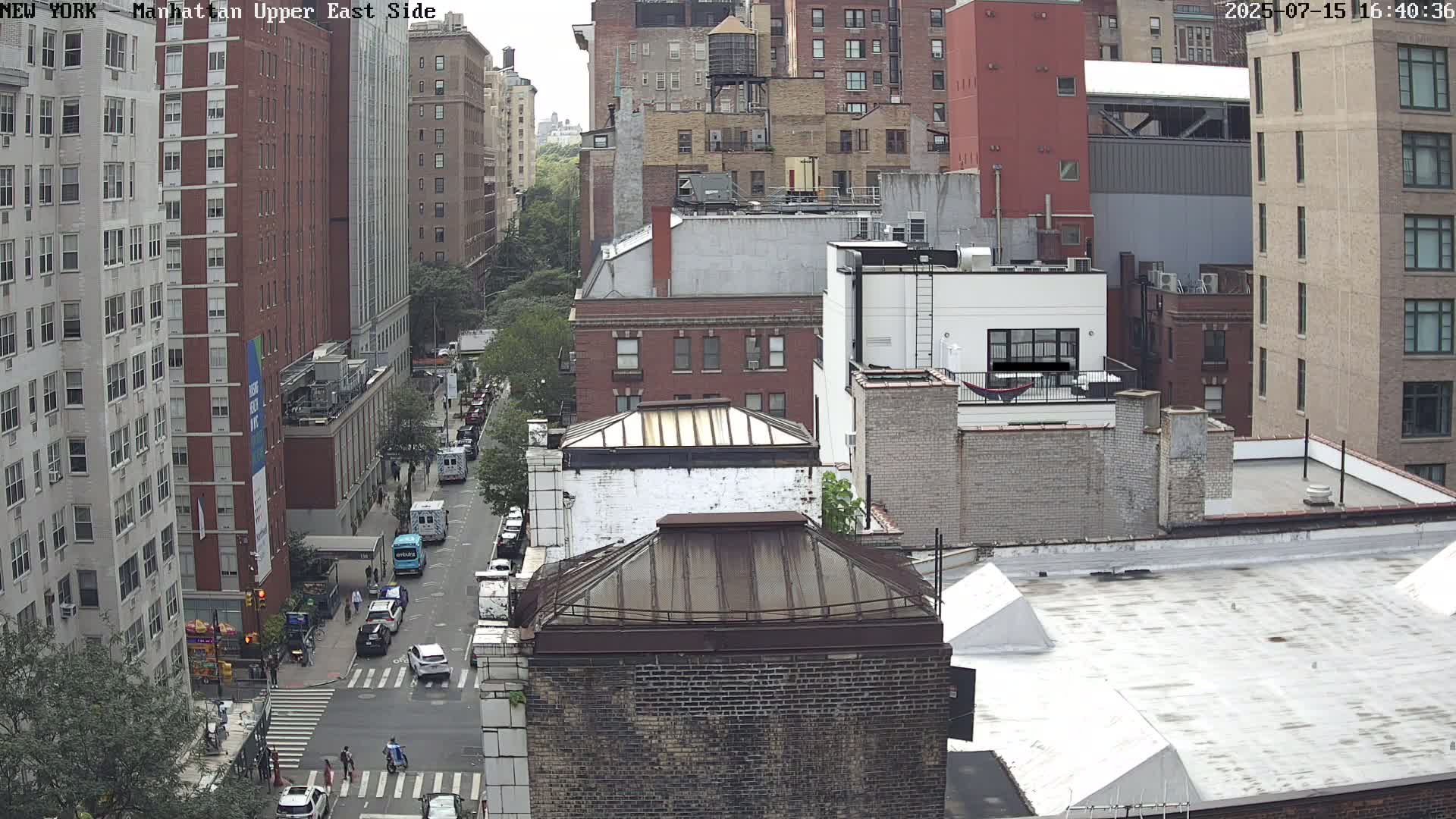 Manhattan Upper East Side Live Cam - Manhattan, New York, USA