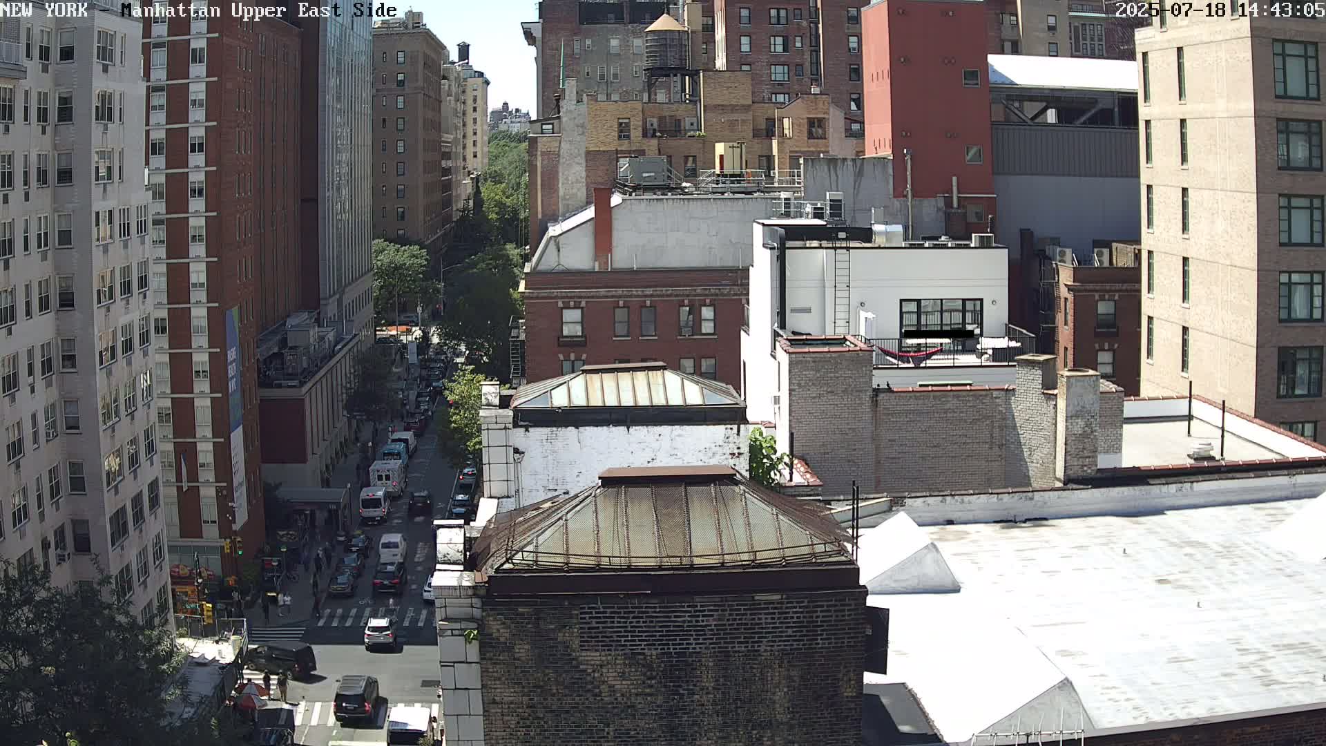 Manhattan Upper East Side Live Cam - Manhattan, New York, USA