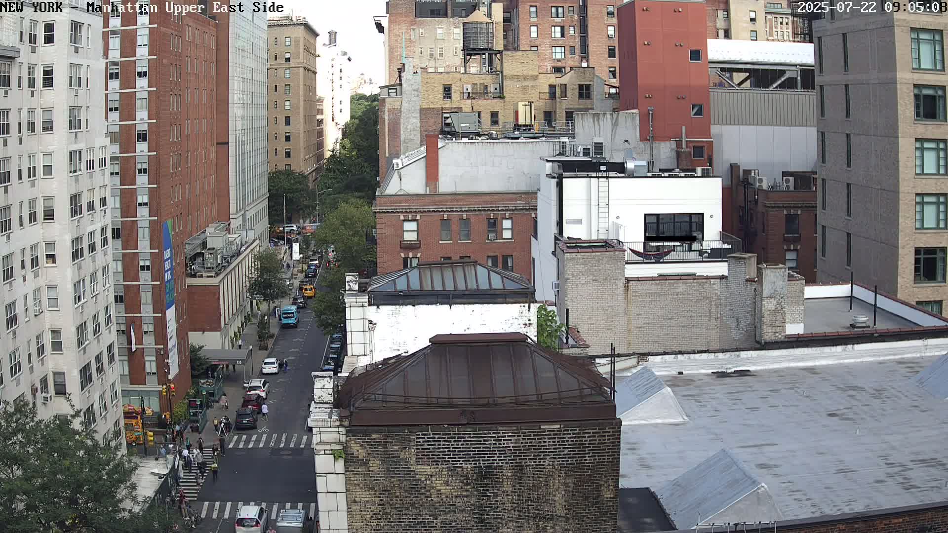 Manhattan Upper East Side Live Cam - Manhattan, New York, USA