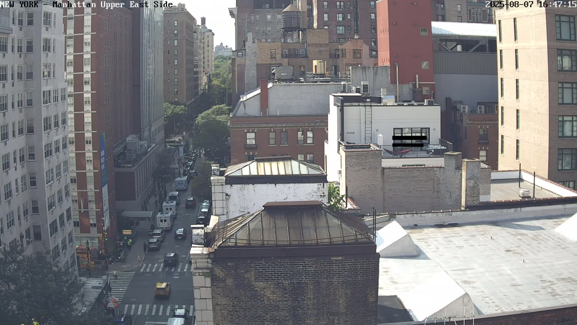 Manhattan Upper East Side Live Cam - Manhattan, New York, USA