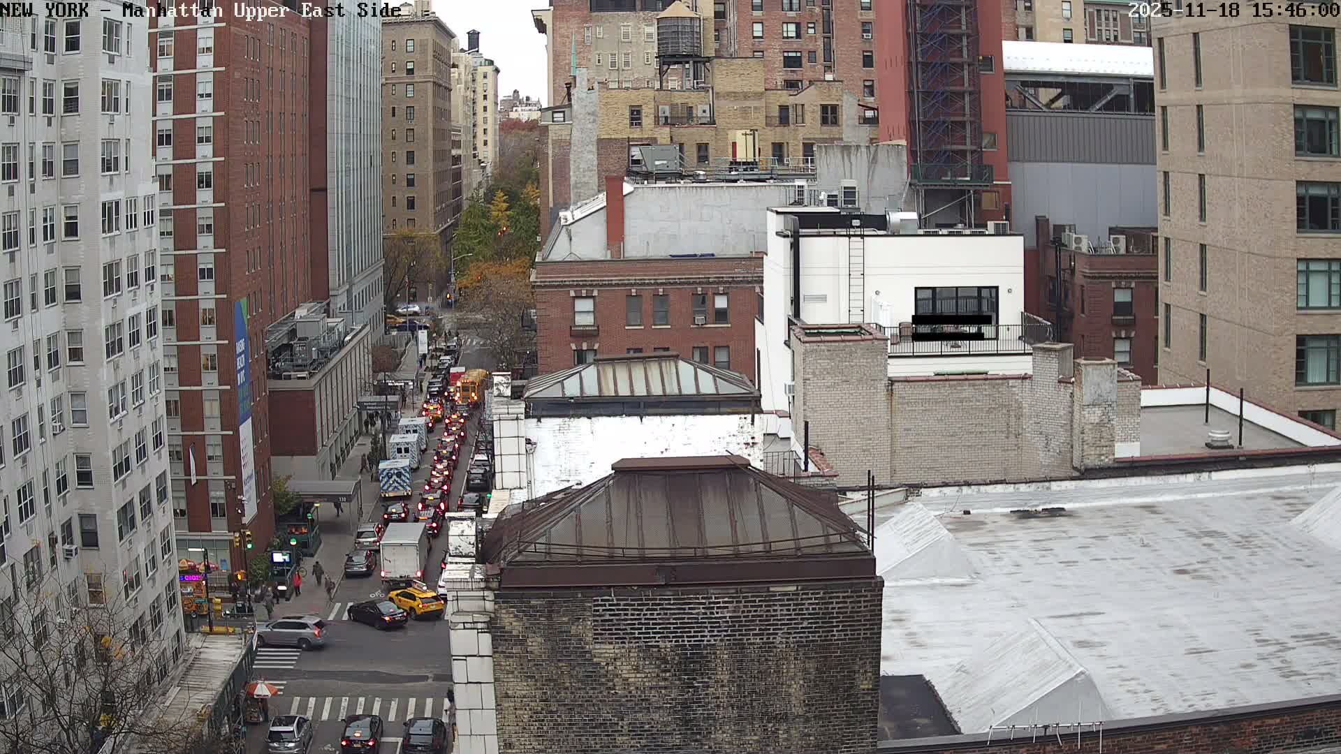 Manhattan Upper East Side Live Cam - Manhattan, New York, USA